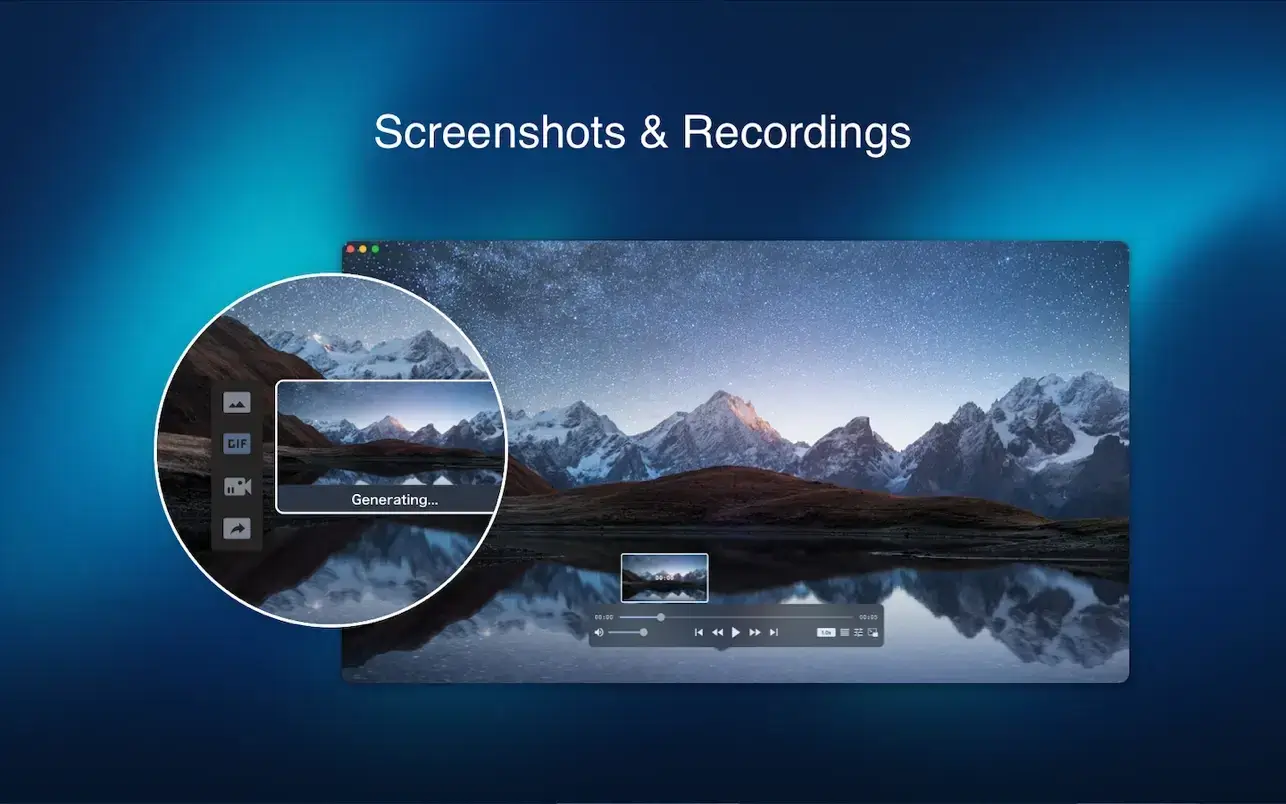 Fig Player – play mp4 mkv mp3 for Mac(媒体播放器)的截图
