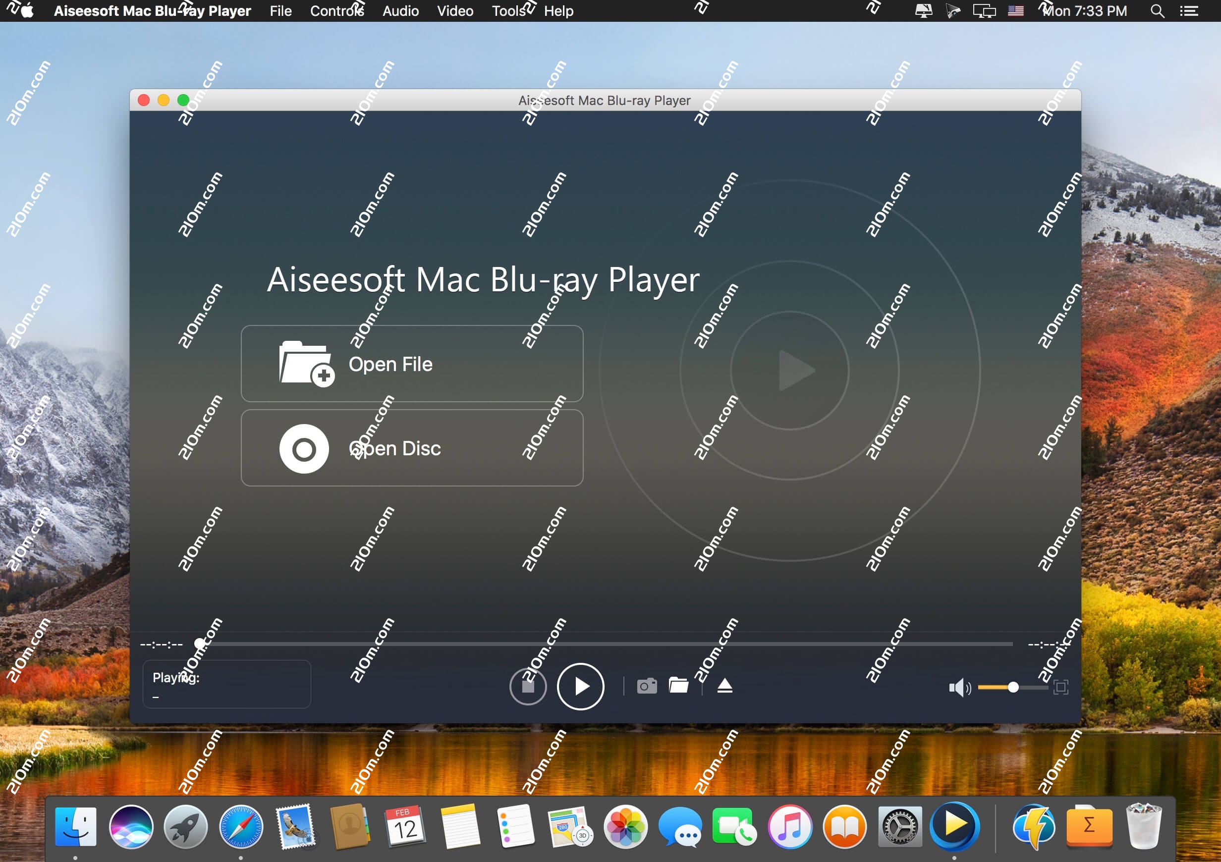 Aiseesoft Blu-ray Player for Mac(强大的蓝光播放器)的截图