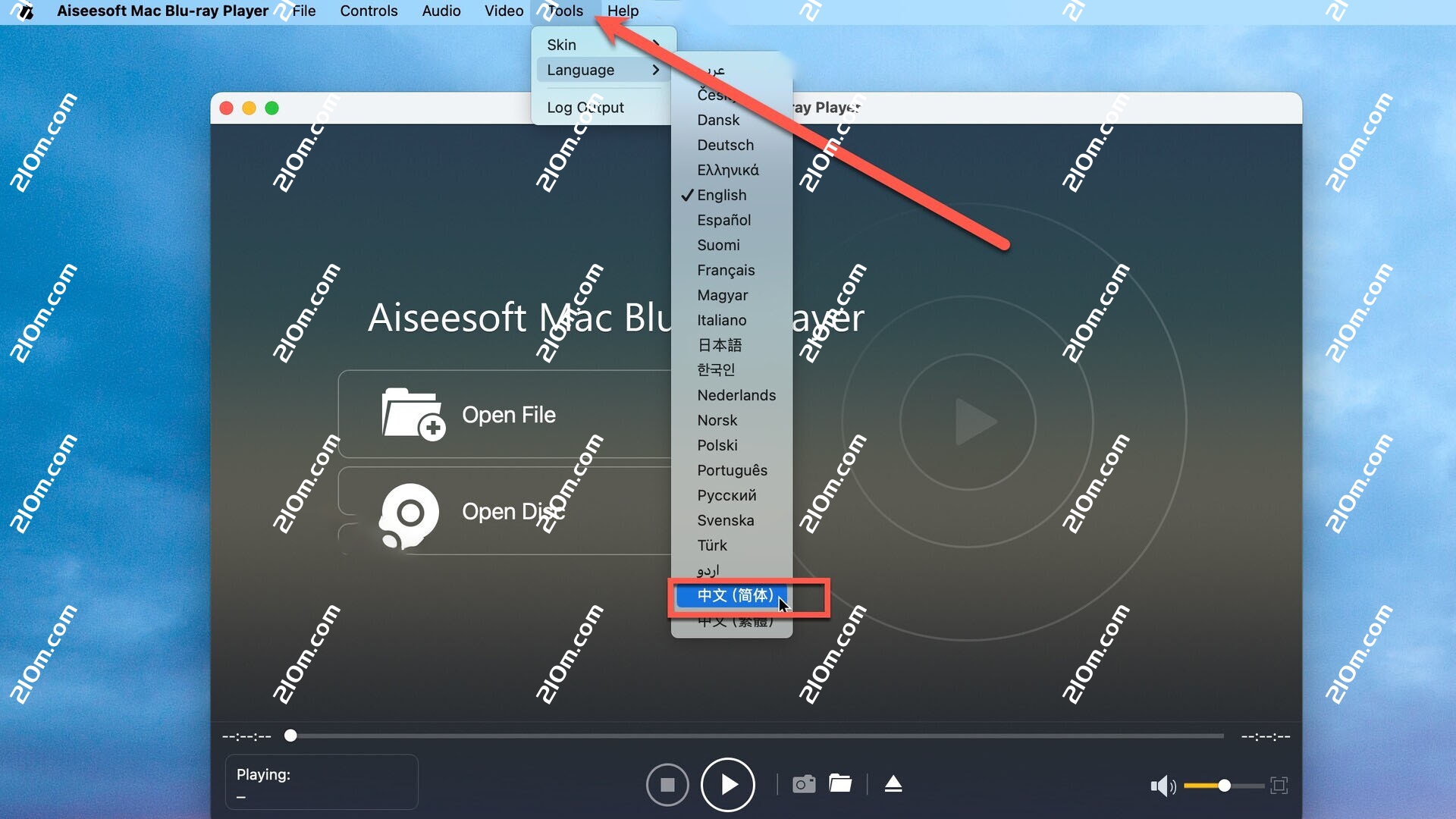 Aiseesoft Blu-ray Player for Mac(强大的蓝光播放器)
