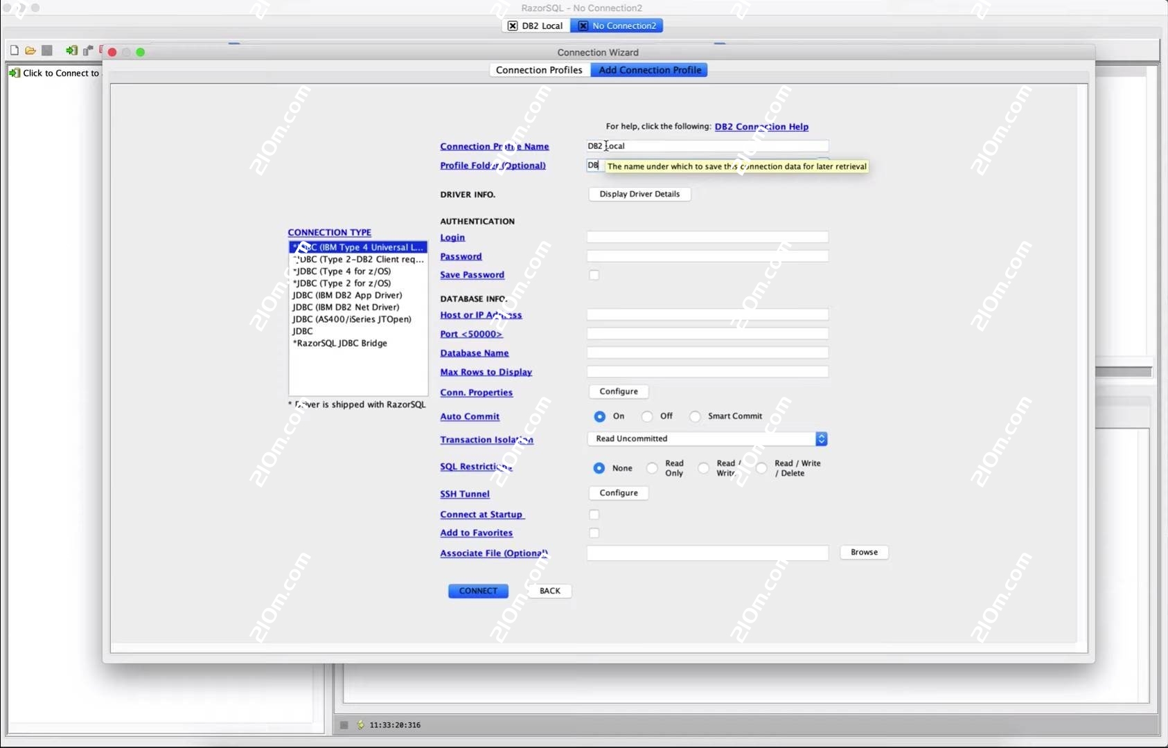 RazorSQL for Mac(多功能SQL数据库编辑器)的截图