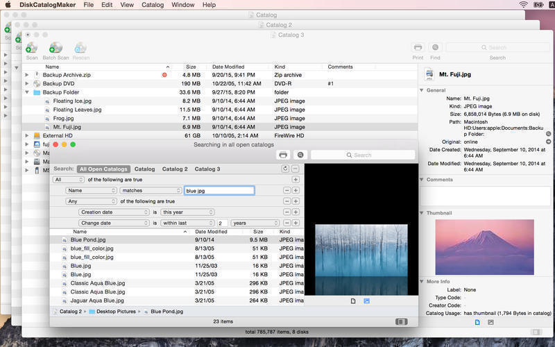 DiskCatalogMaker for mac(mac磁盘管理工具)的截图