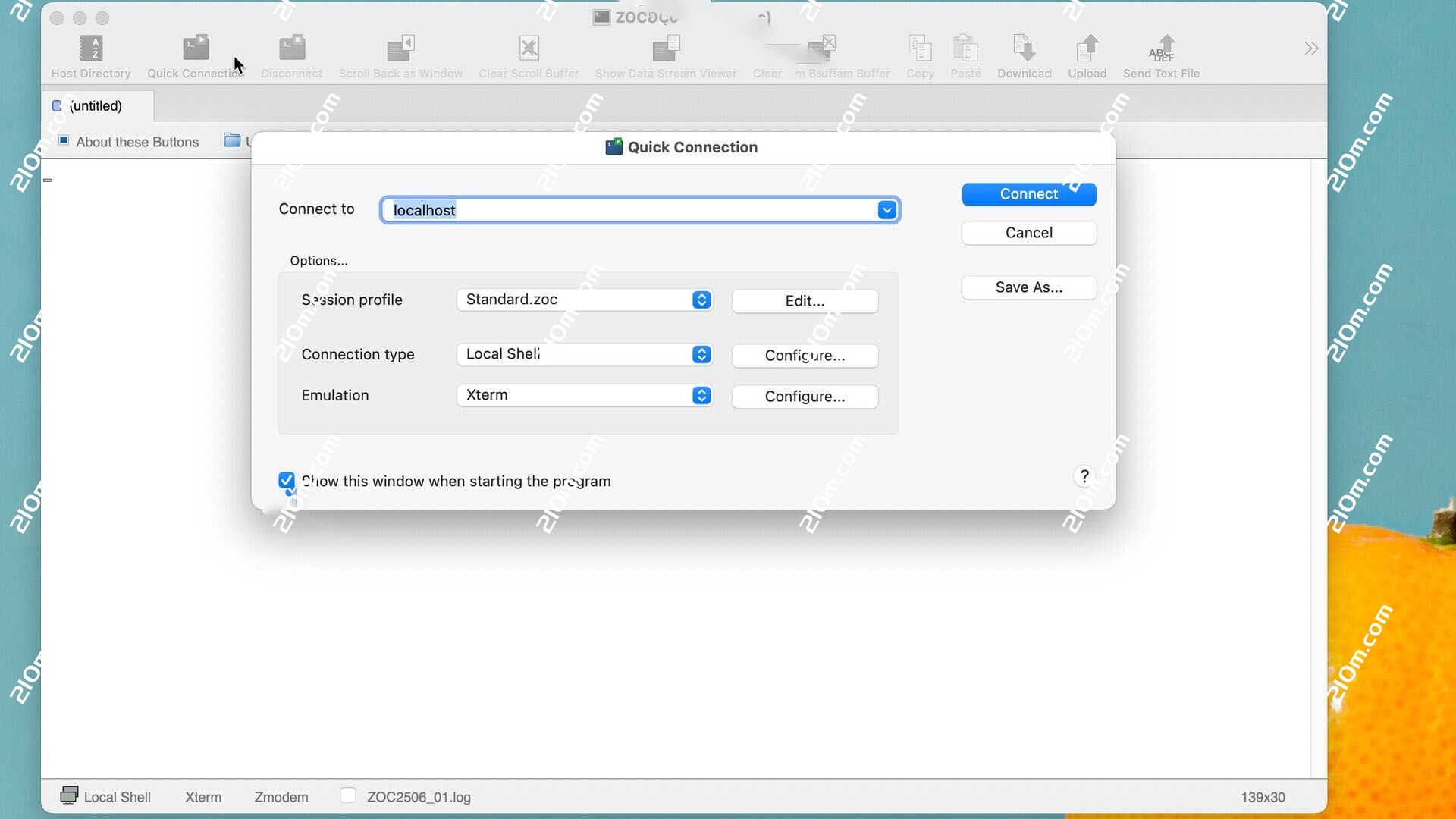 ZOC9 for Mac(终端仿真器软件)的截图