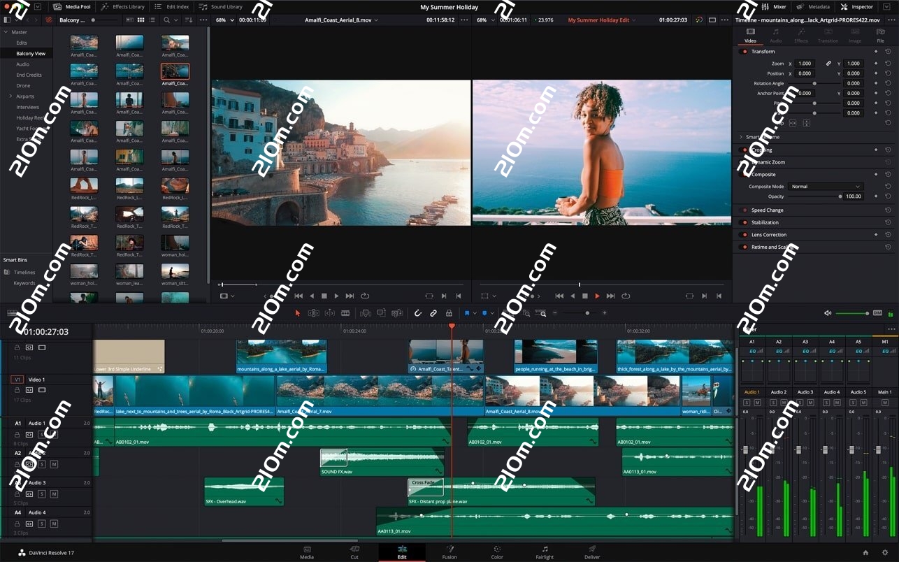 Blackmagic Fusion Studio 20 Mac(影视后期特效合成软件 )的截图