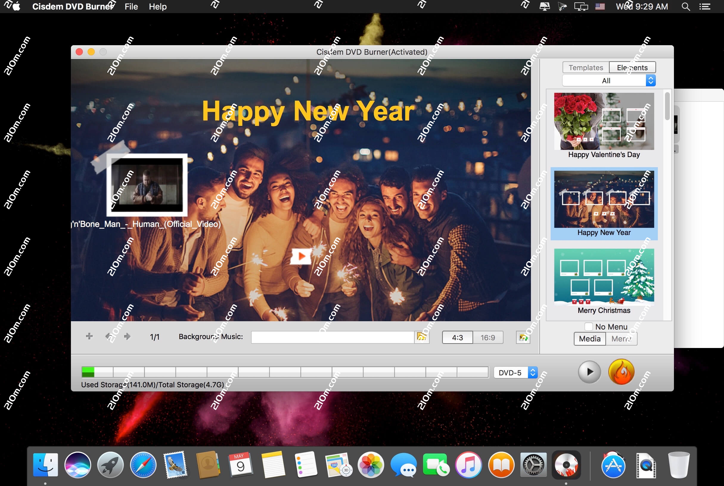 Cisdem DVD Burner for Mac(dvd光盘刻录软件)的截图