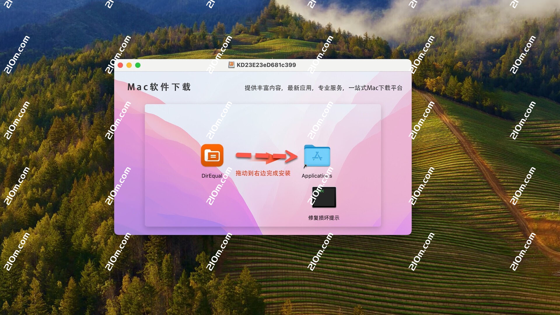 Naarak Studio DirEqual for Mac(文件夹比较工具)