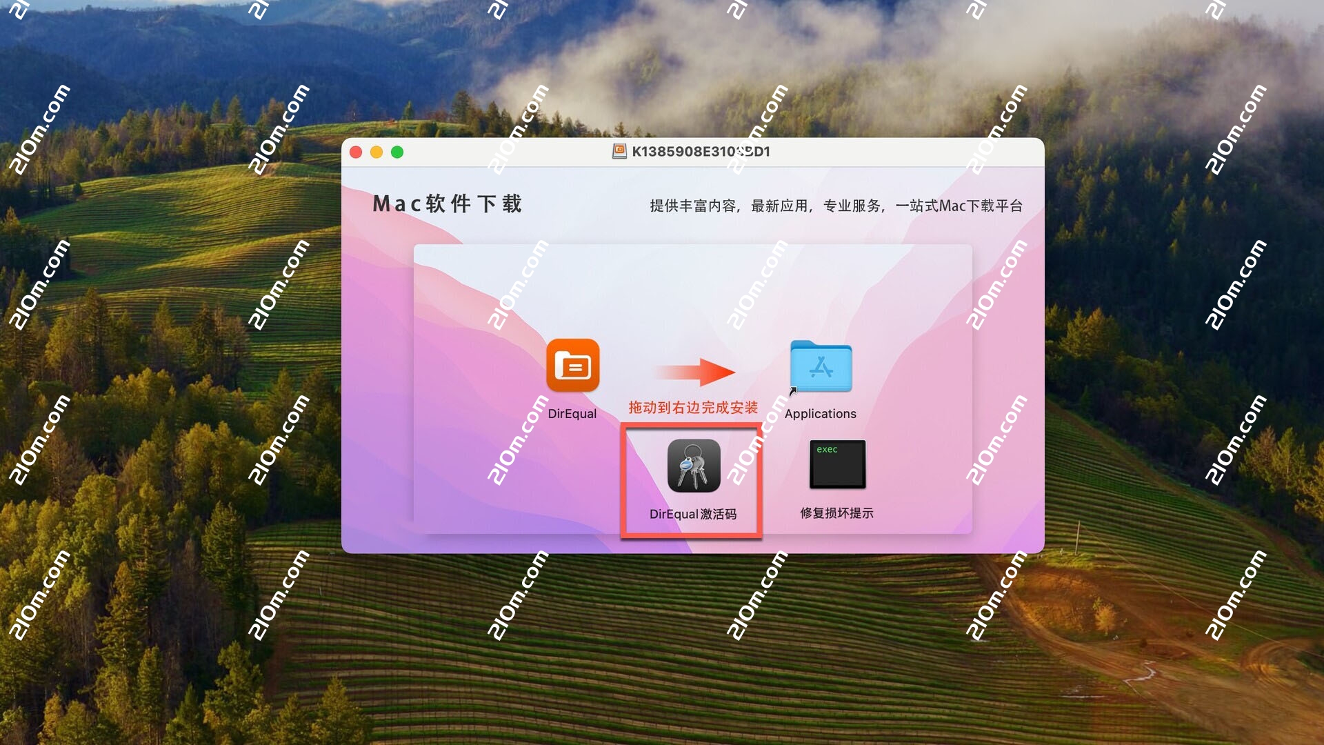 Naarak Studio DirEqual for Mac(文件夹比较工具)