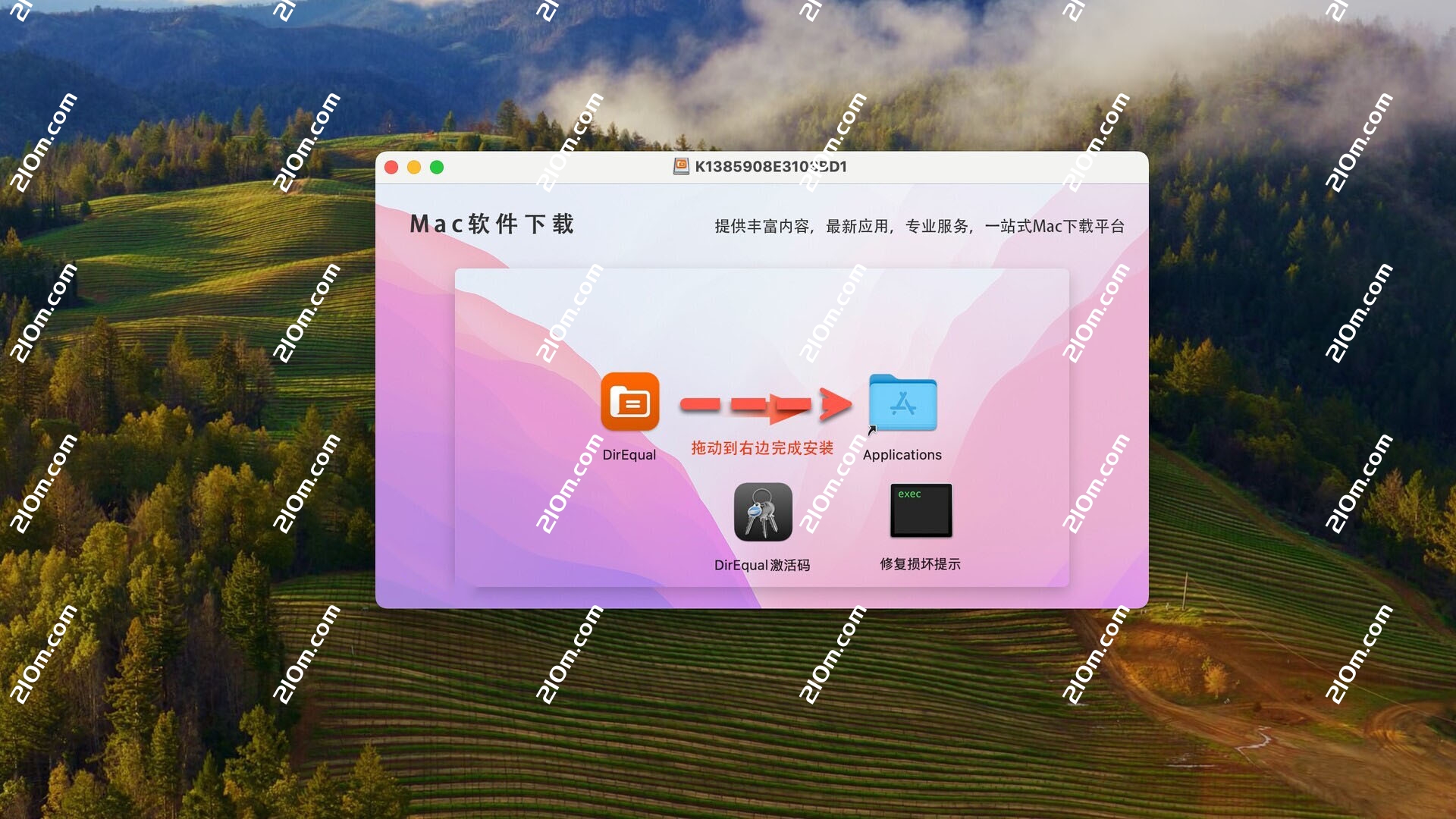 Naarak Studio DirEqual for Mac(文件夹比较工具)