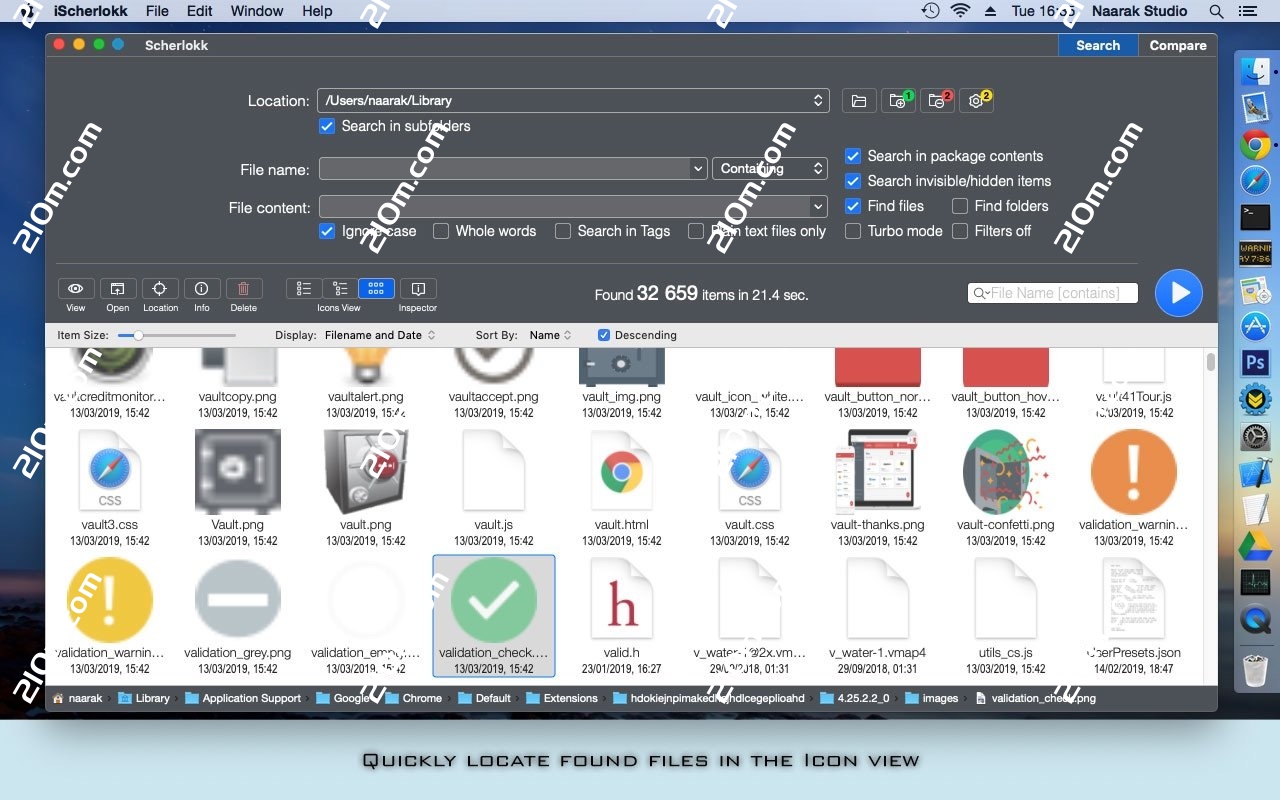 Scherlokk for Mac(文件搜索软件)的截图