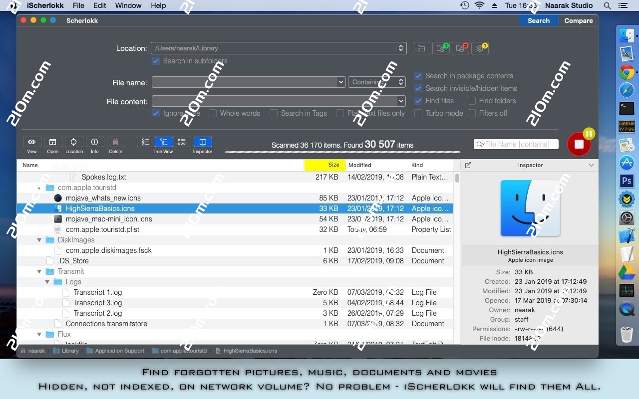 Scherlokk for Mac(文件搜索软件)的截图
