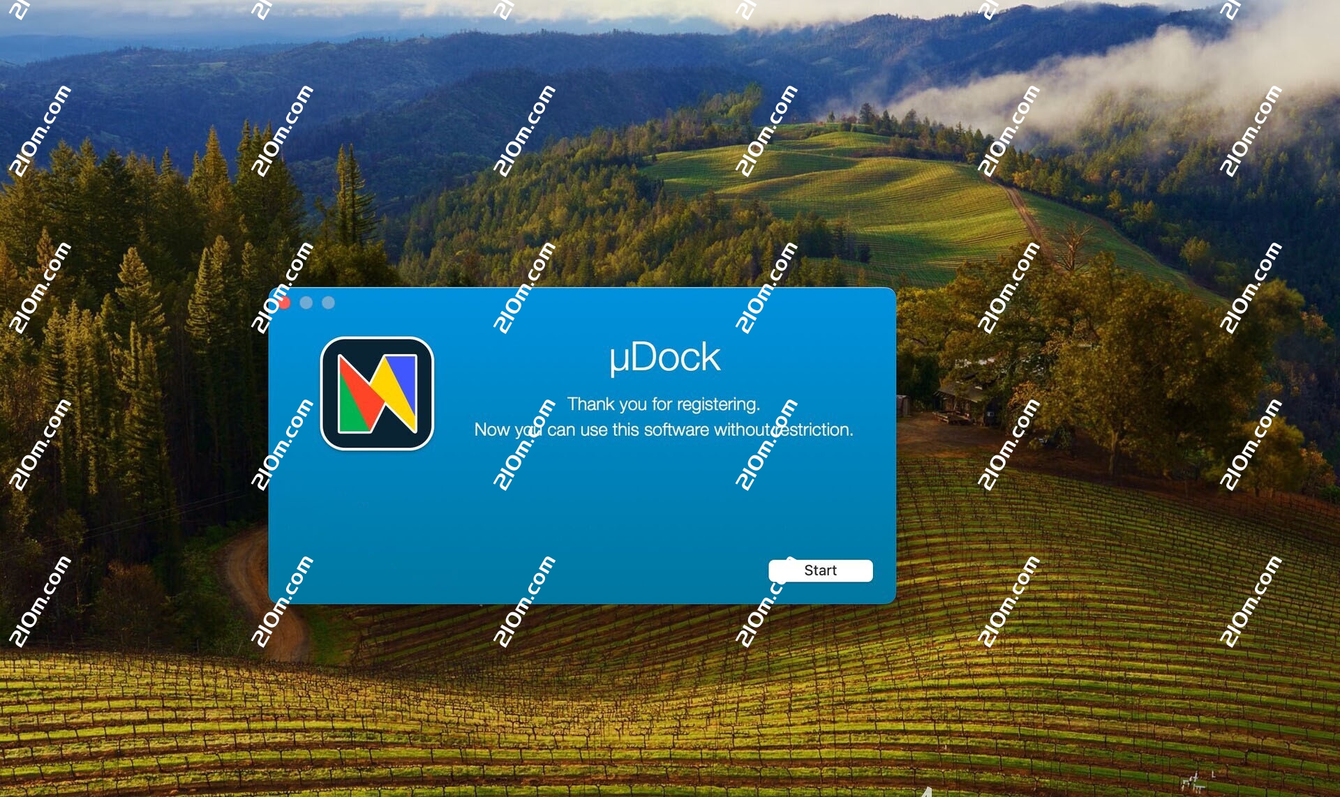uDock for Mac(Dock栏快速启动程序)