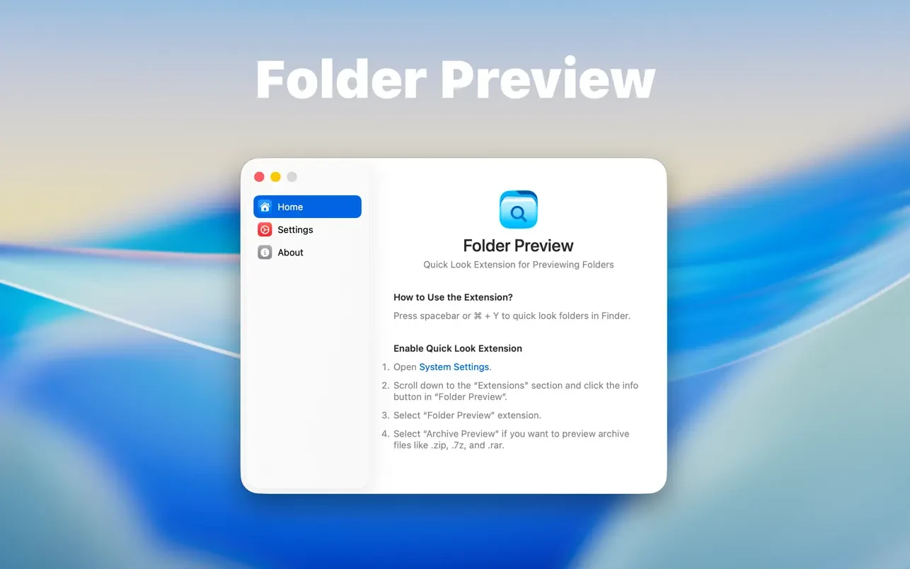 Folder Preview Pro for Mac(文件夹预览增强工具)的截图
