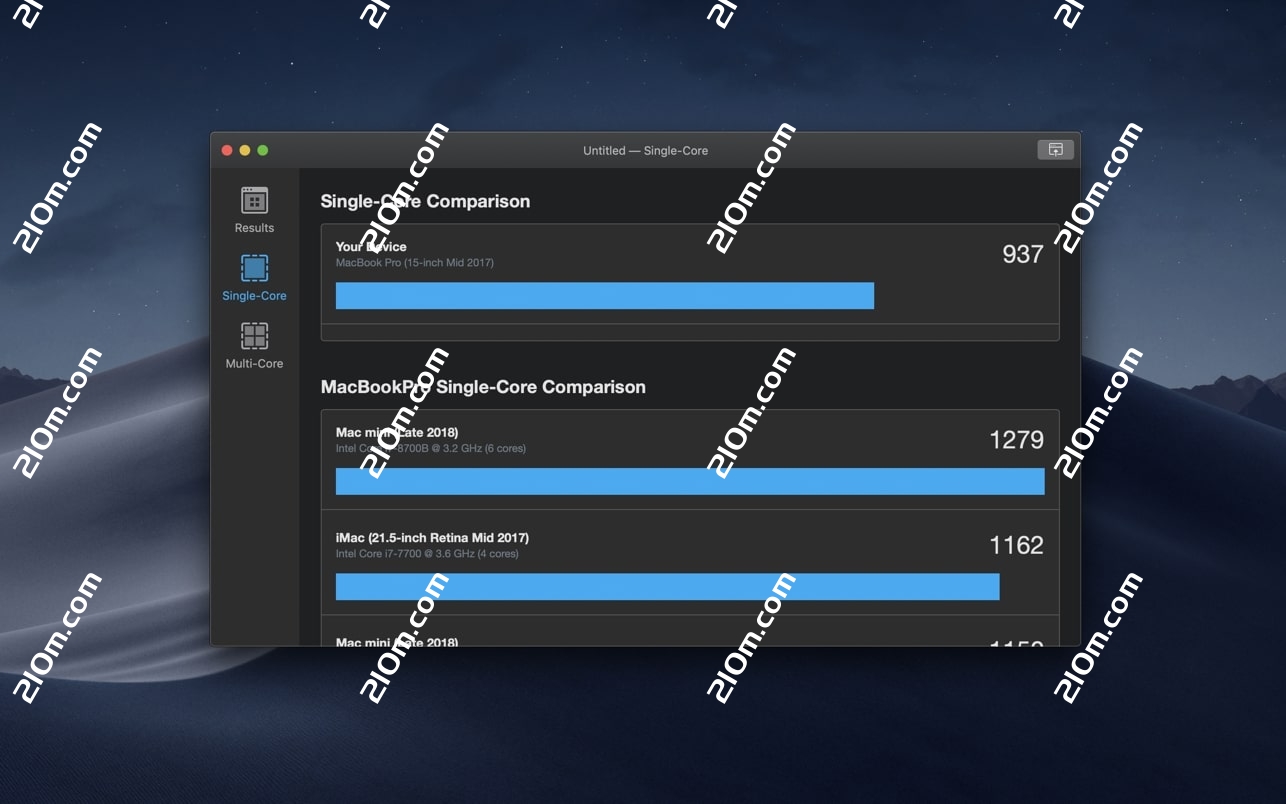Geekbench 6 for Mac(mac电脑跑分测试工具)的截图