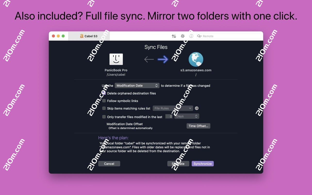Transmit 5 for Mac(强大的FTP客户端)的截图