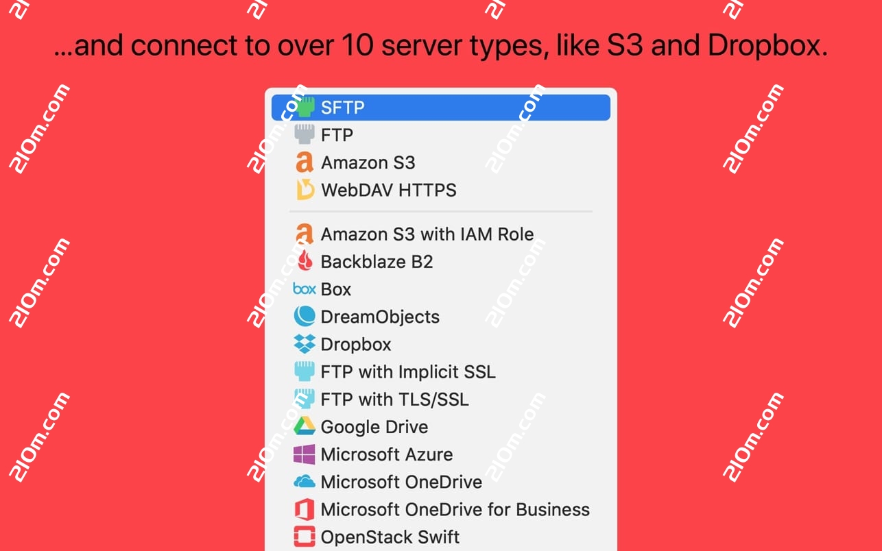 Transmit 5 for Mac(强大的FTP客户端)的截图