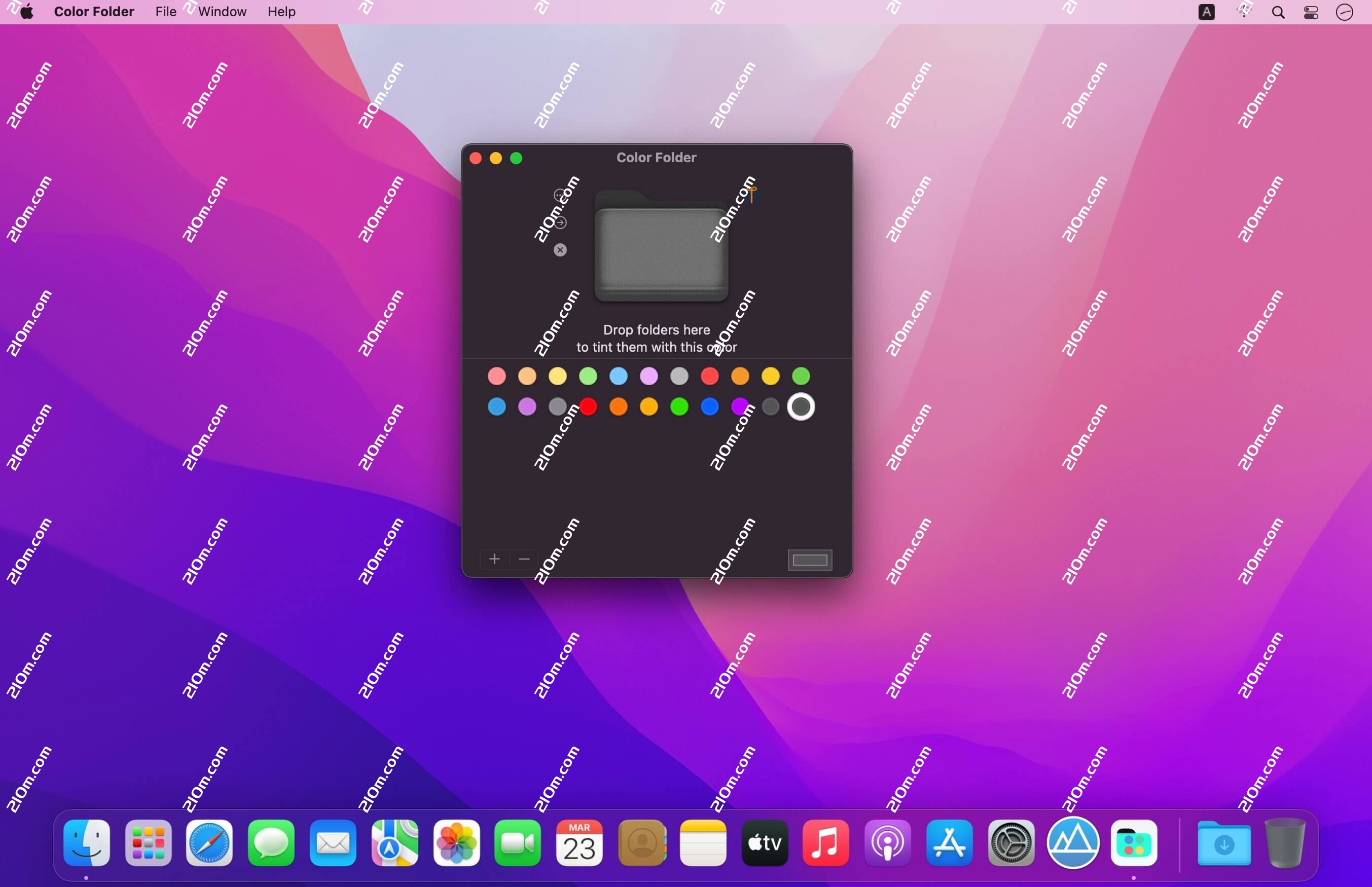 Color Folder for Mac(文件夹设计工具)的截图