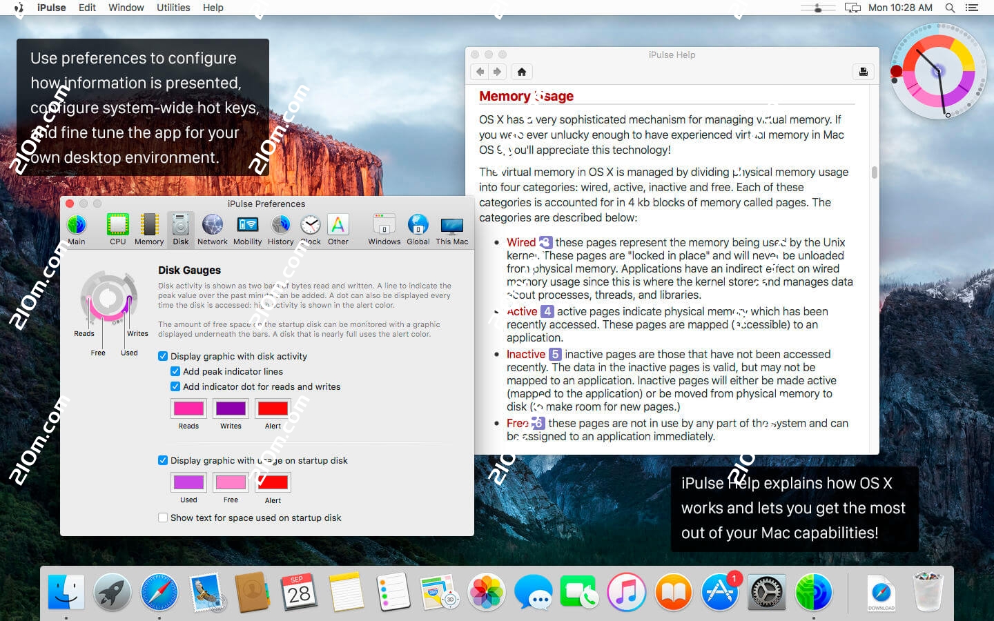 iPulse for mac(系统状态监控软件)的截图