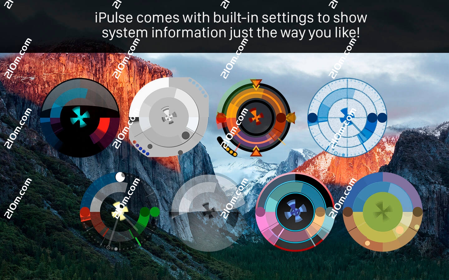 iPulse for mac(系统状态监控软件)的截图