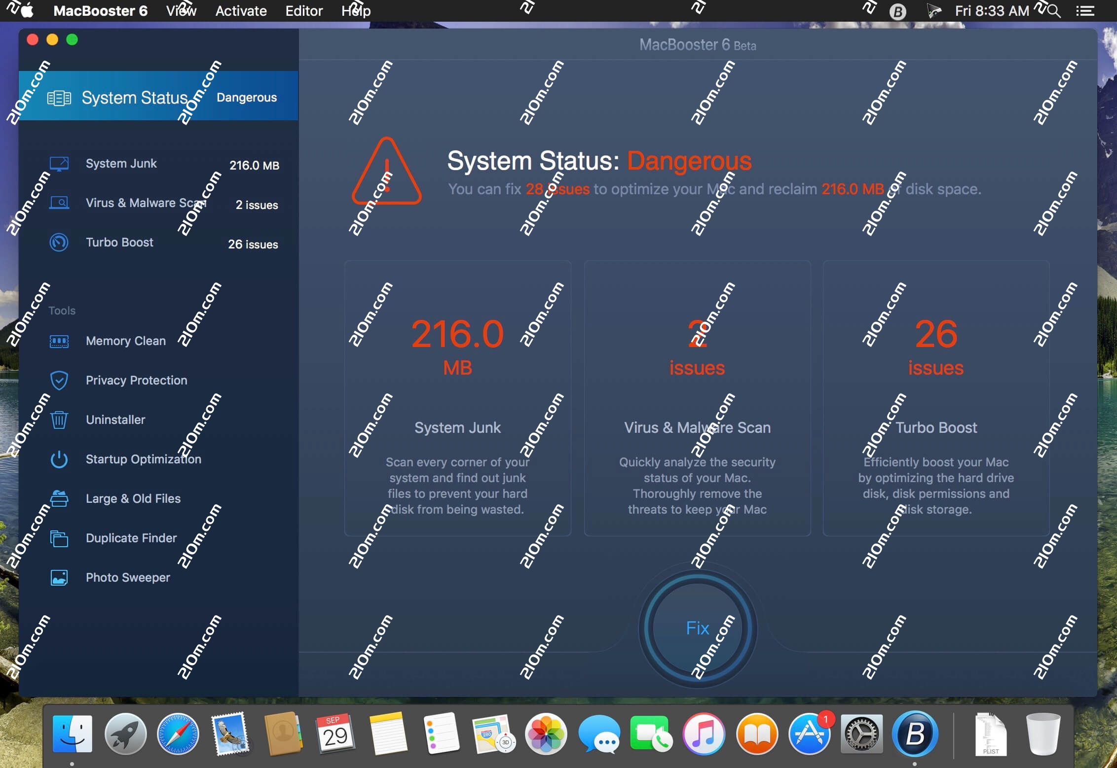 MacBooster 8 for Mac(系统清理优化软件)的截图