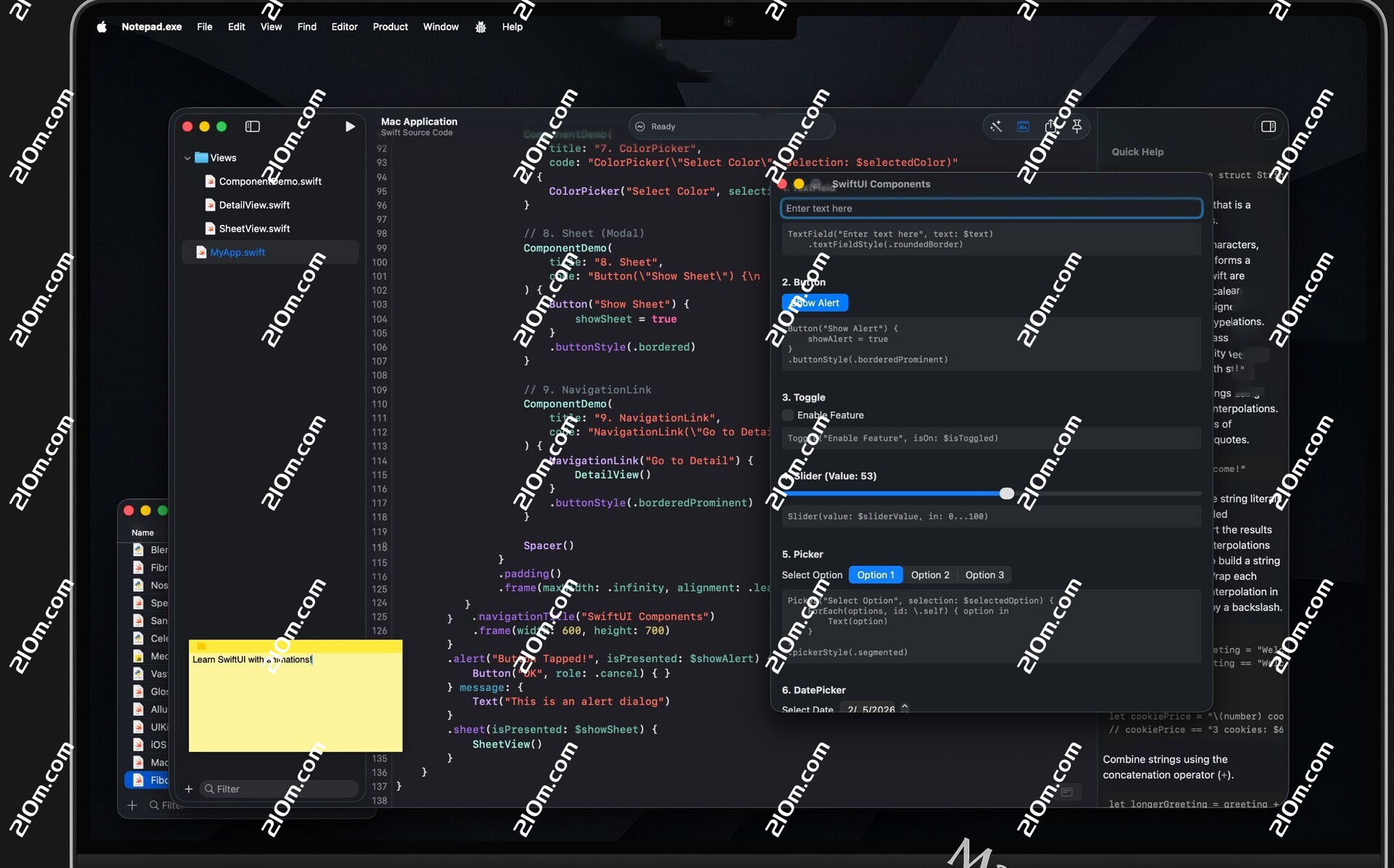Notepad.exe for mac(轻量级文本编辑器)的截图