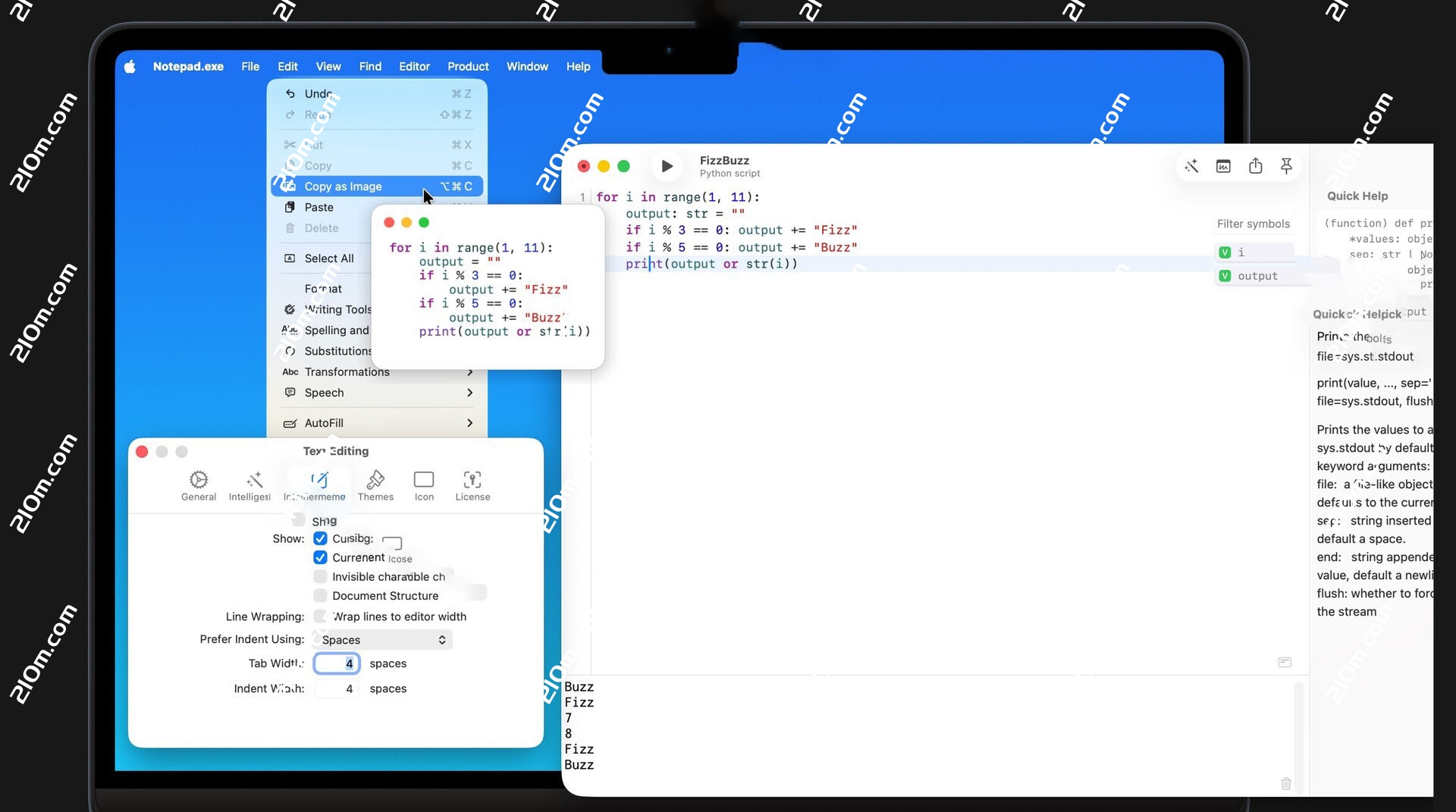 Notepad.exe for mac(轻量级文本编辑器)的截图