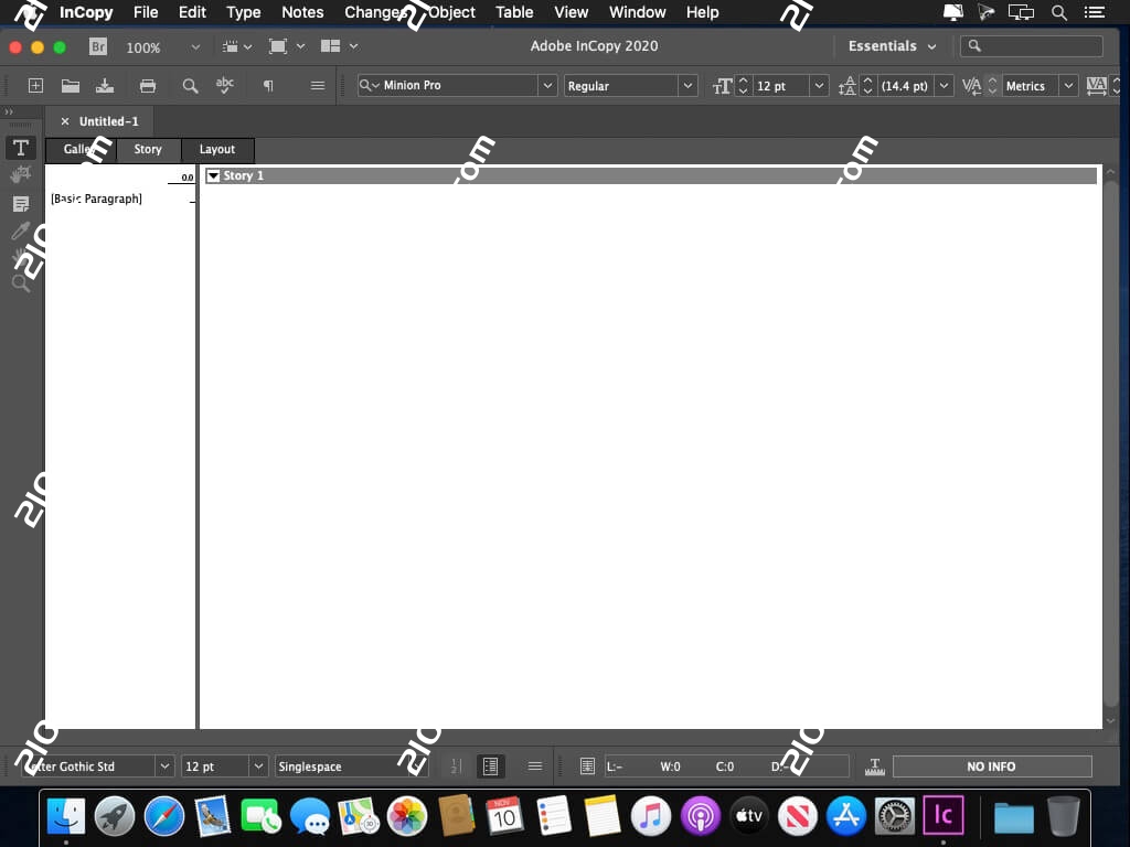 InCopy 2020 for mac(Ic 2020)的截图