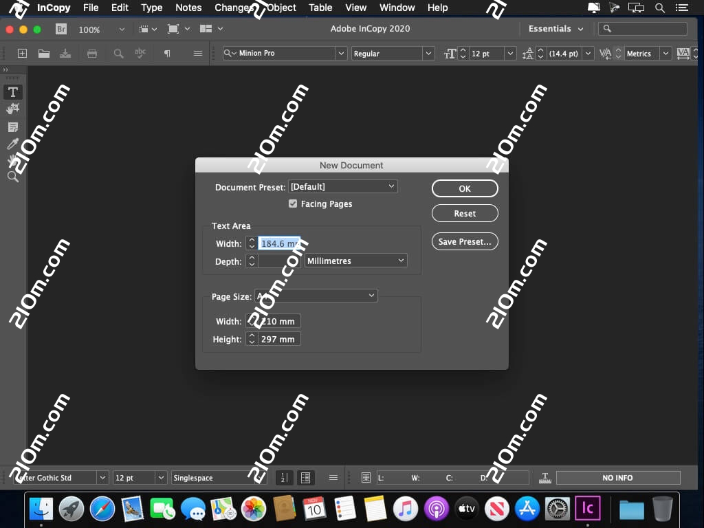 InCopy 2020 for mac(Ic 2020)的截图