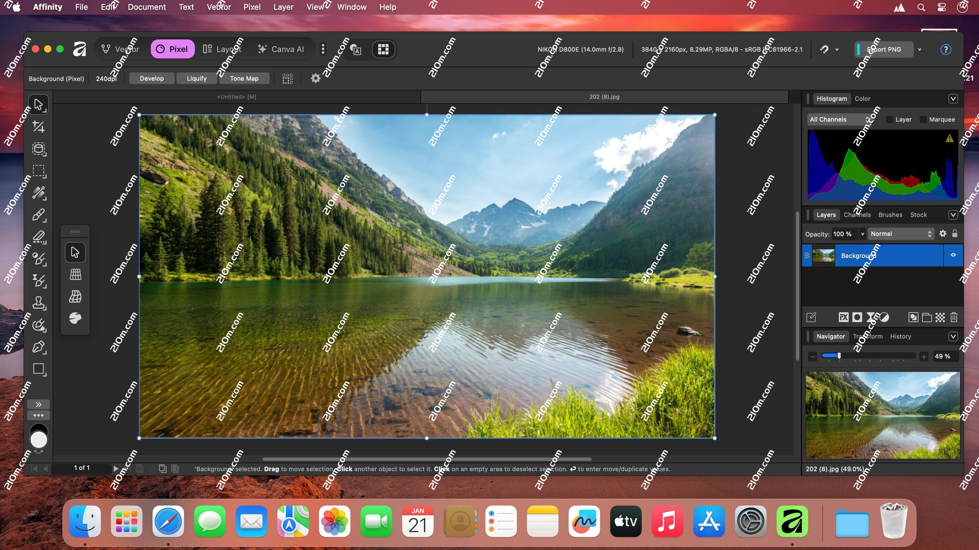 Canva Affinity for Mac(图形设计软件)的截图