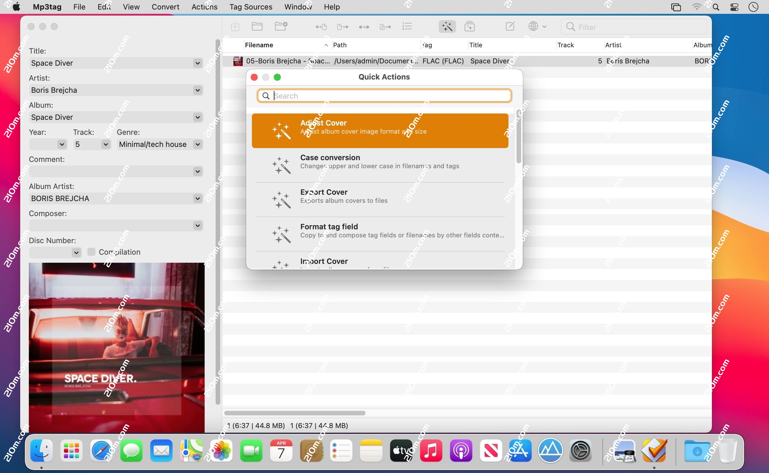 Mp3tag for Mac(音频标签编辑器)的截图