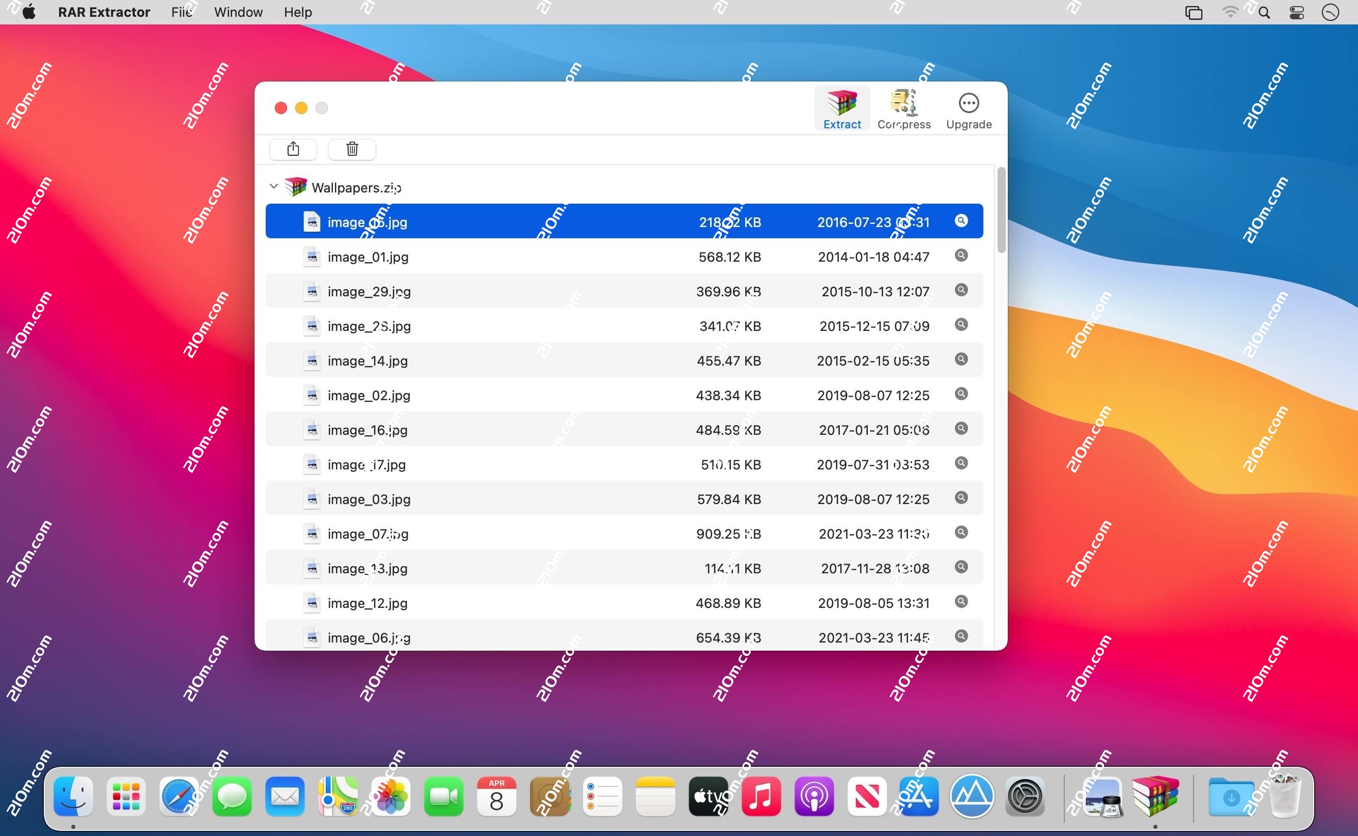 RAR Extractor – Unzip for mac(强大的解压缩软件)的截图