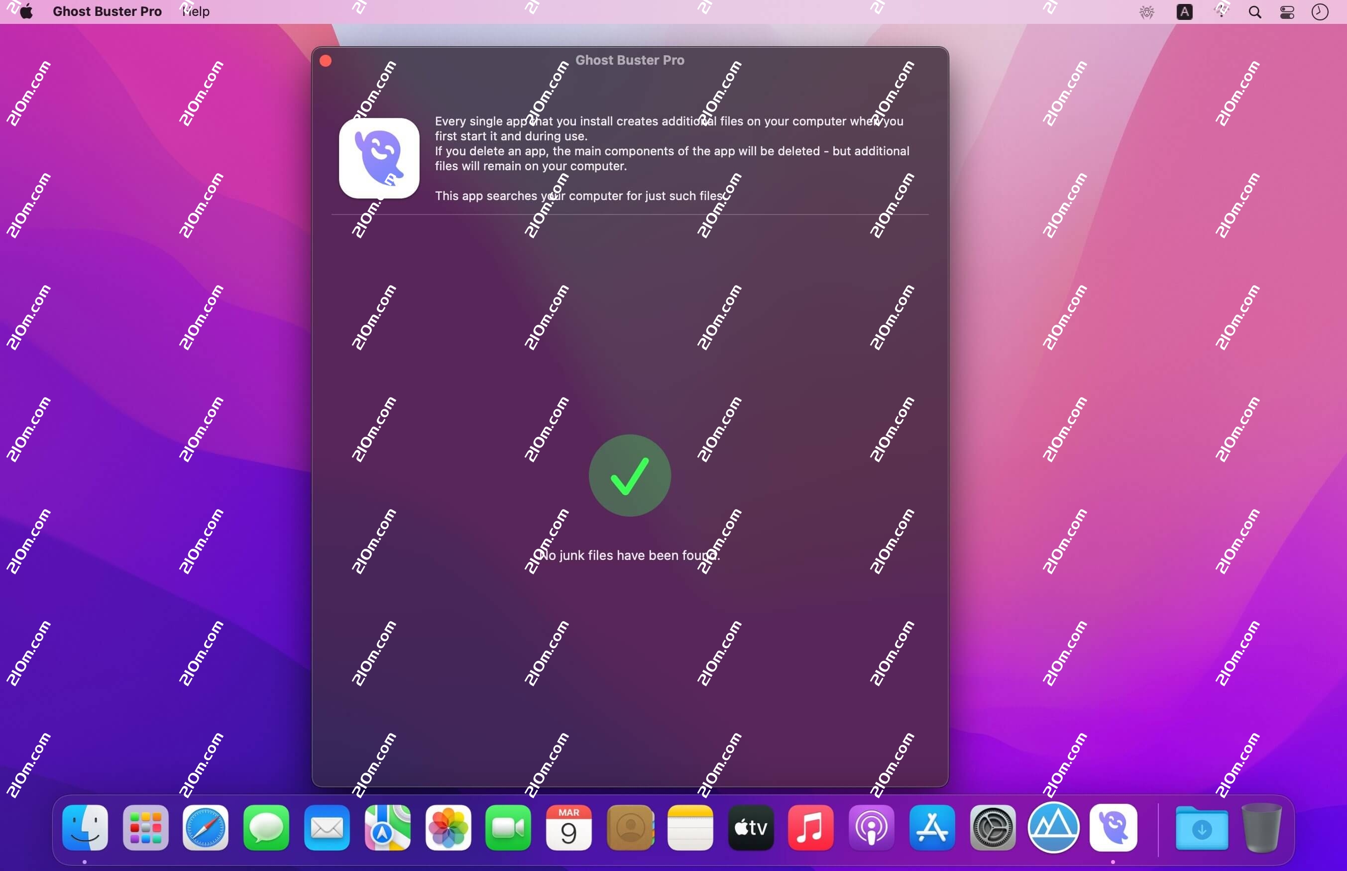 Ghost Buster Pro for mac(苹果电脑内存清理专家)的截图