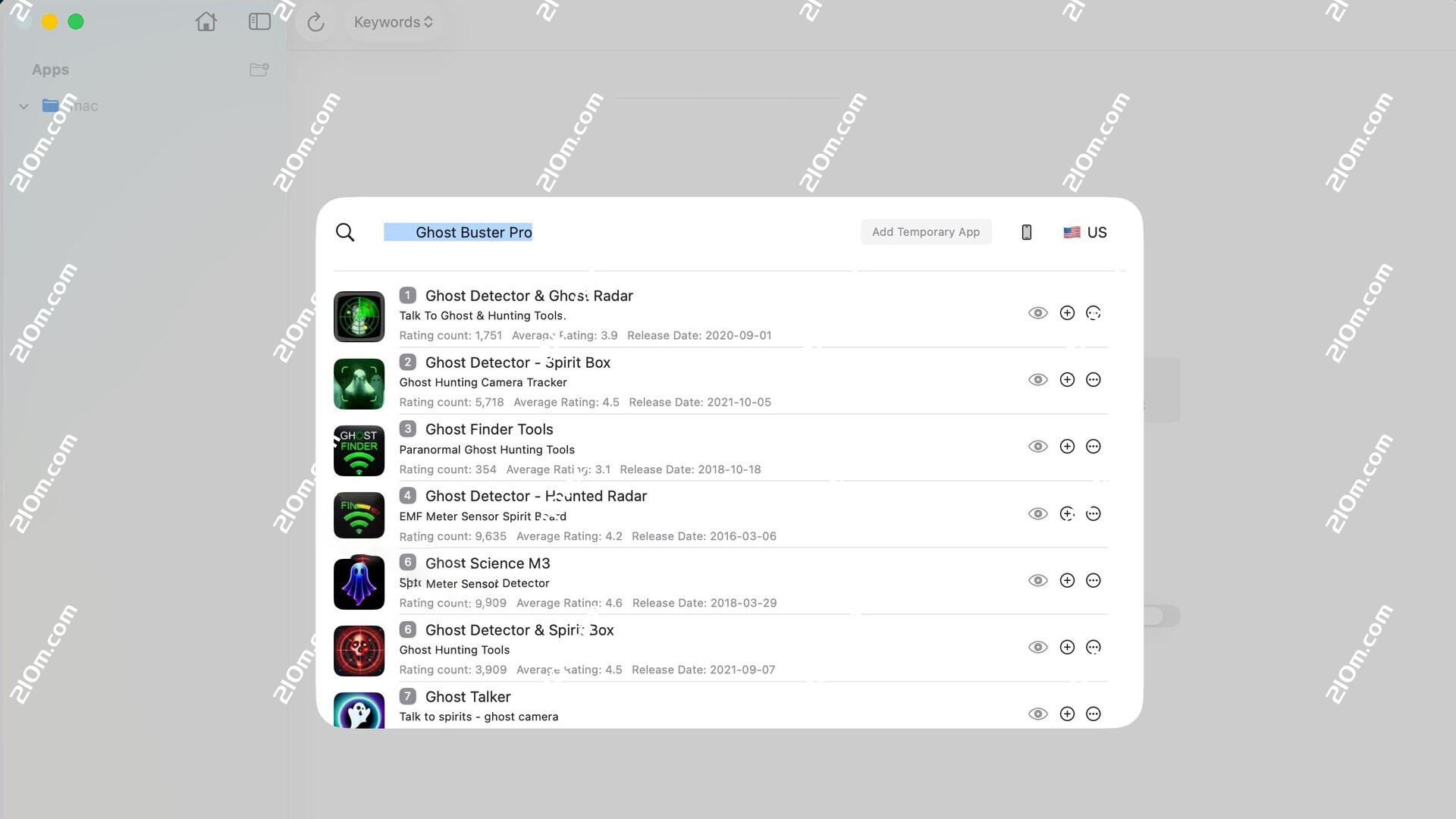 Astro for mac(macOS 应用商店优化工具)的截图