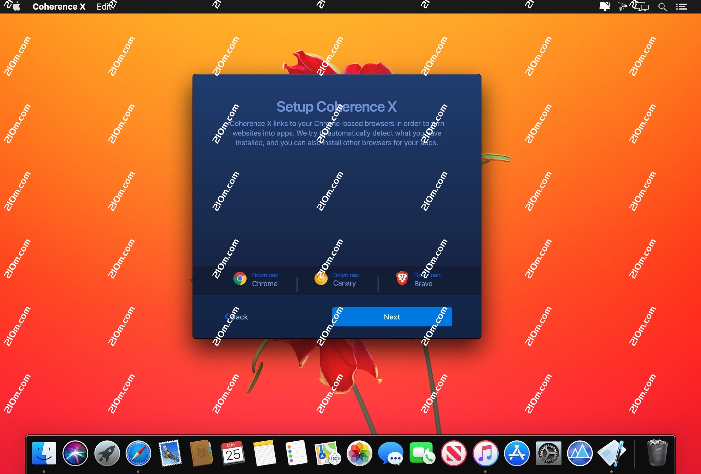 Coherence X for mac(将网站转应用程序软件)的截图