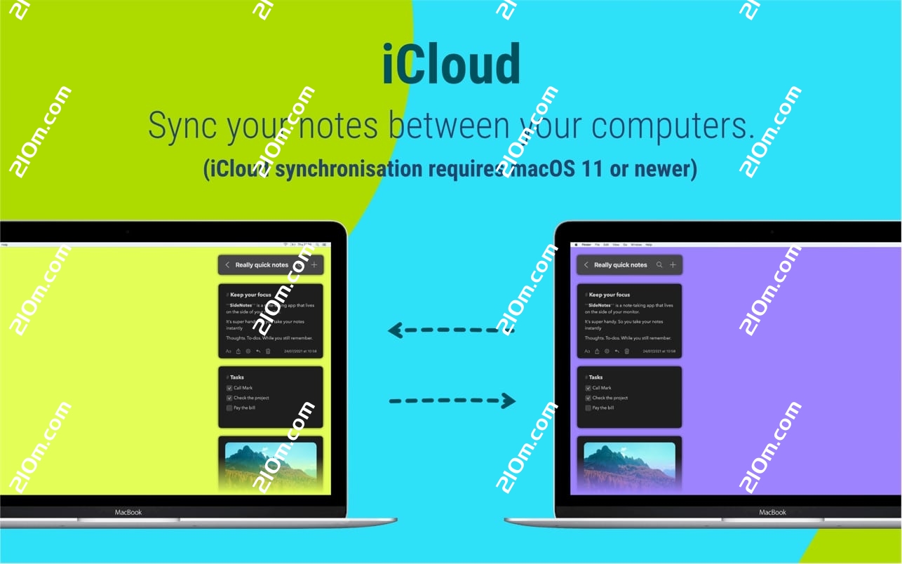 SideNotes for Mac(mac小巧笔记软件)的截图