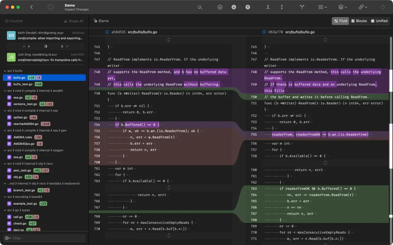 Gitfox for mac(直观高效的Git客户端)的截图