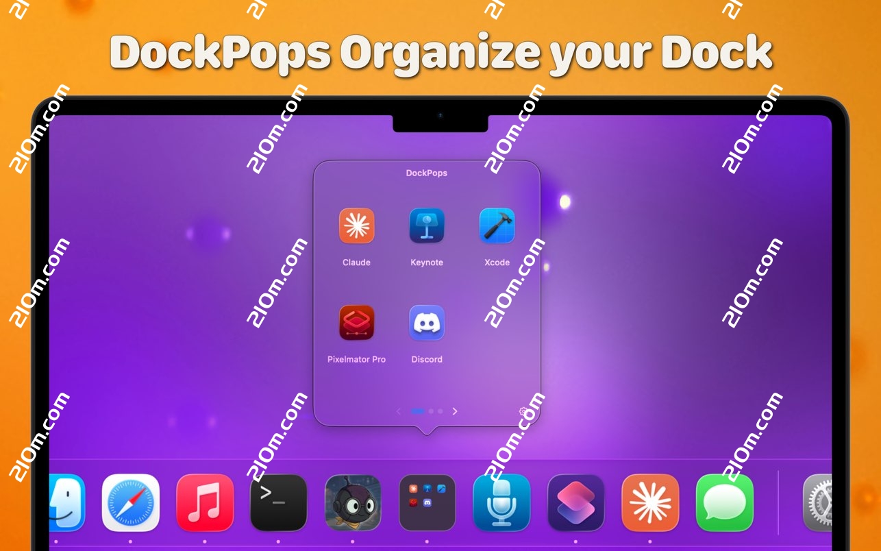 DockPops for mac(应用快速访问工具)的截图