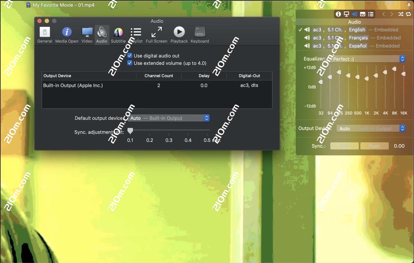 Movist Pro for mac(mac高清视频播放器)的截图