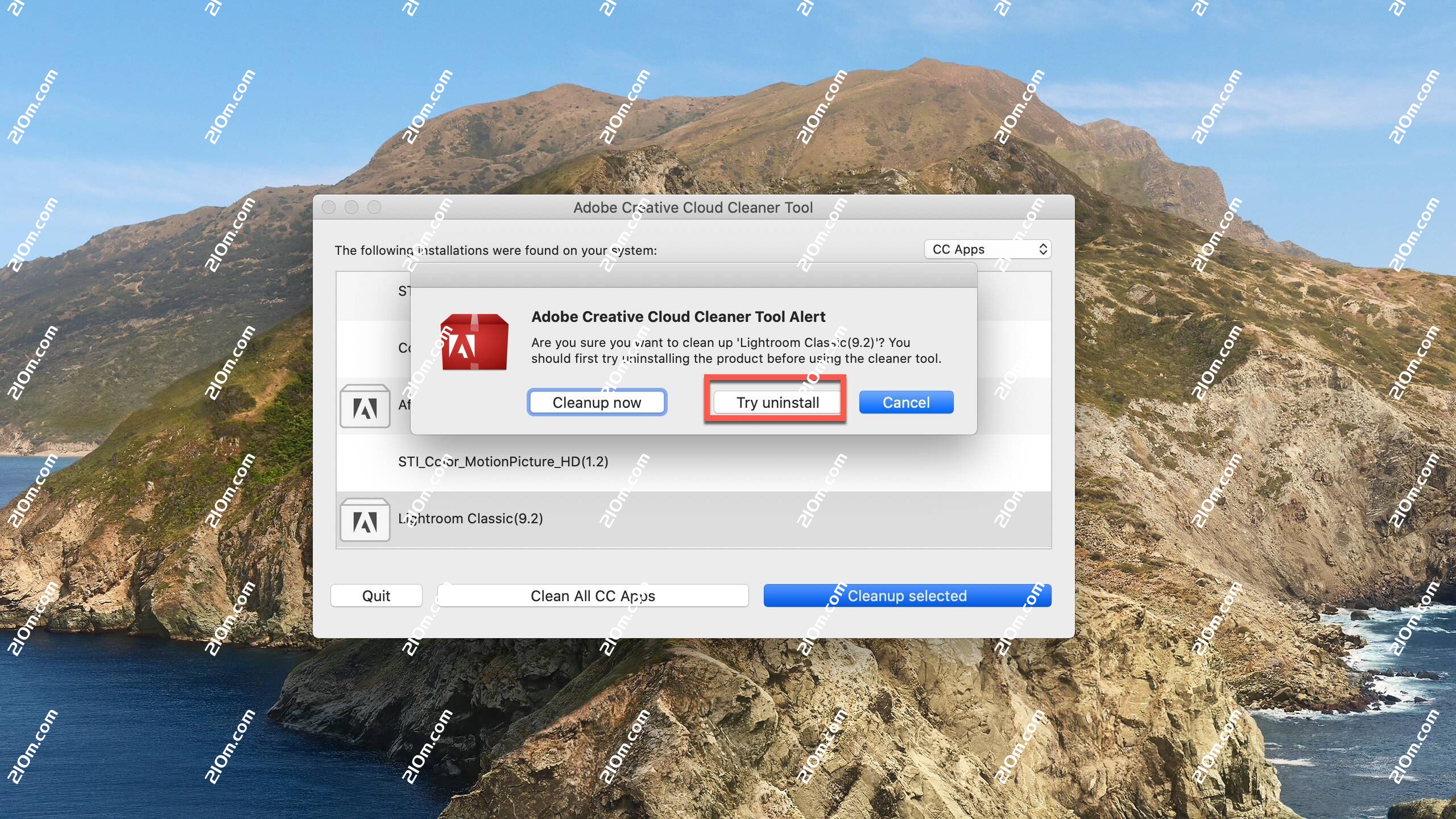 使用Creative Cloud Cleaner Tool mac轻松彻底卸载删除Adobe系列软件