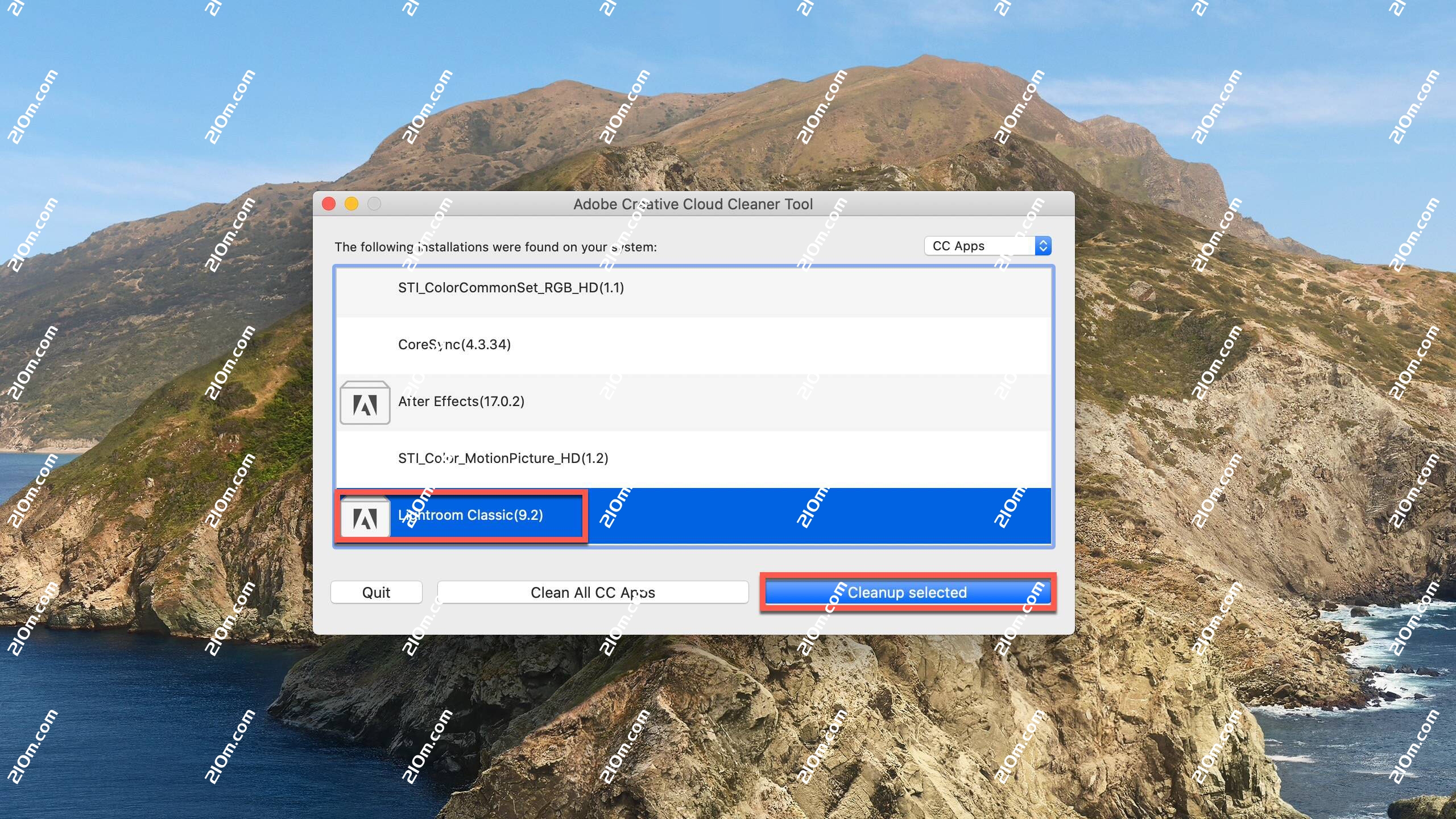 使用Creative Cloud Cleaner Tool mac轻松彻底卸载删除Adobe系列软件