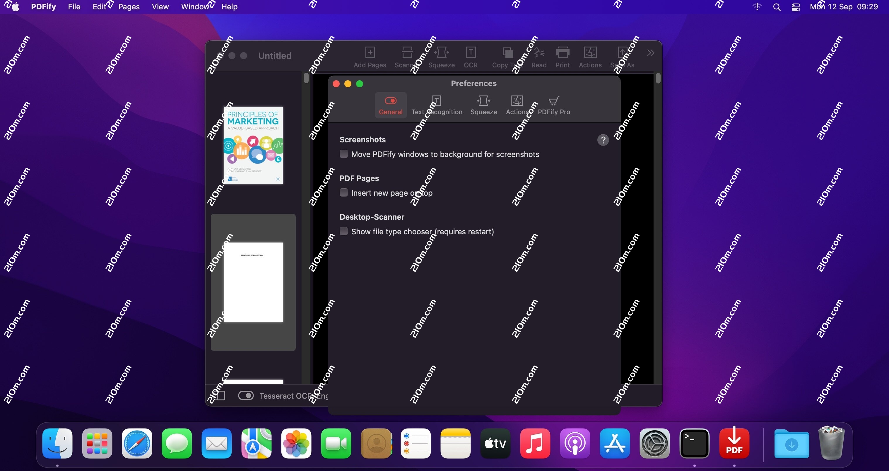 PDFify for mac(pdf转换及ocr识别软件) 的截图