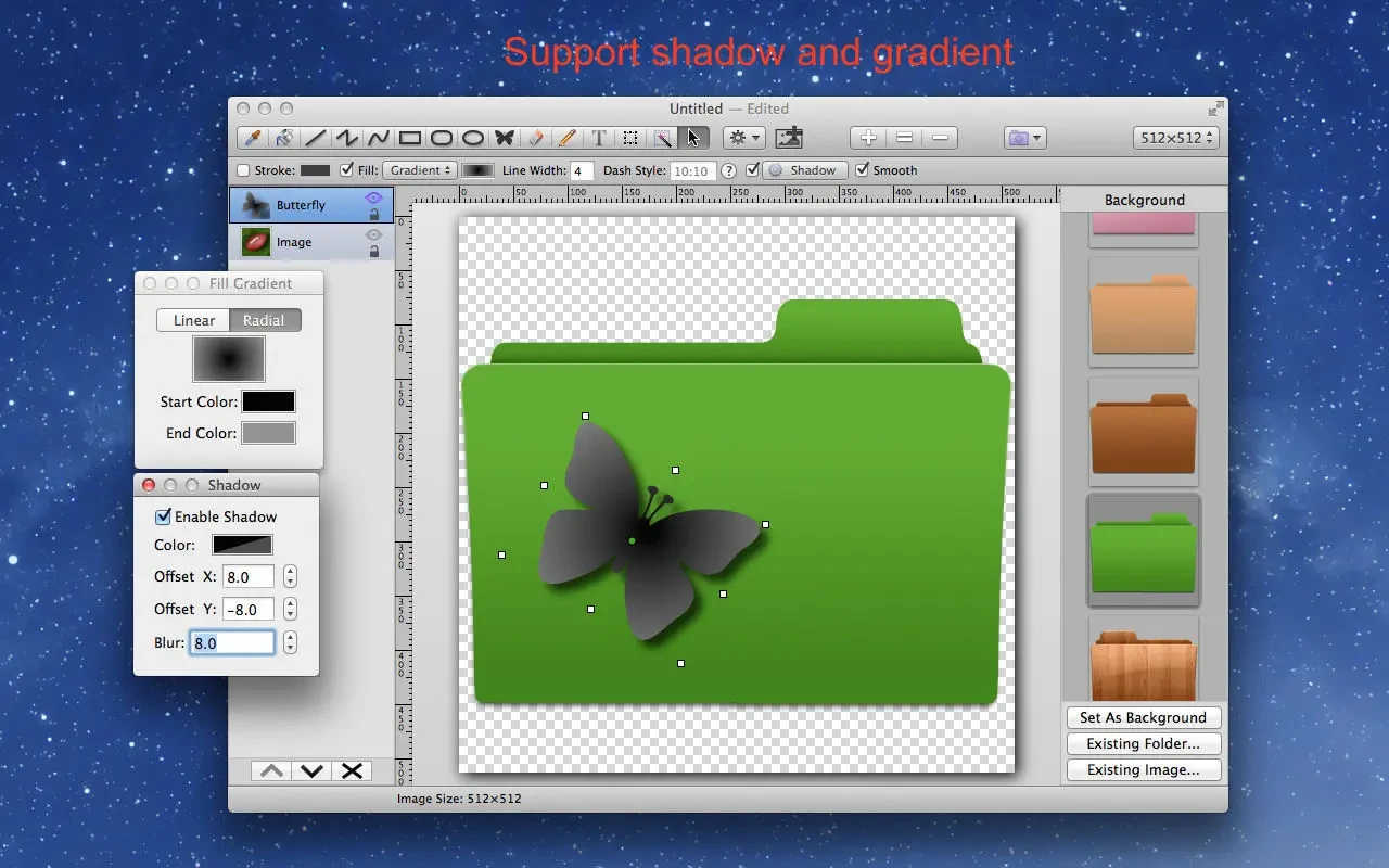 Folder Factory for mac(Mac文件夹图标修改软件)的截图