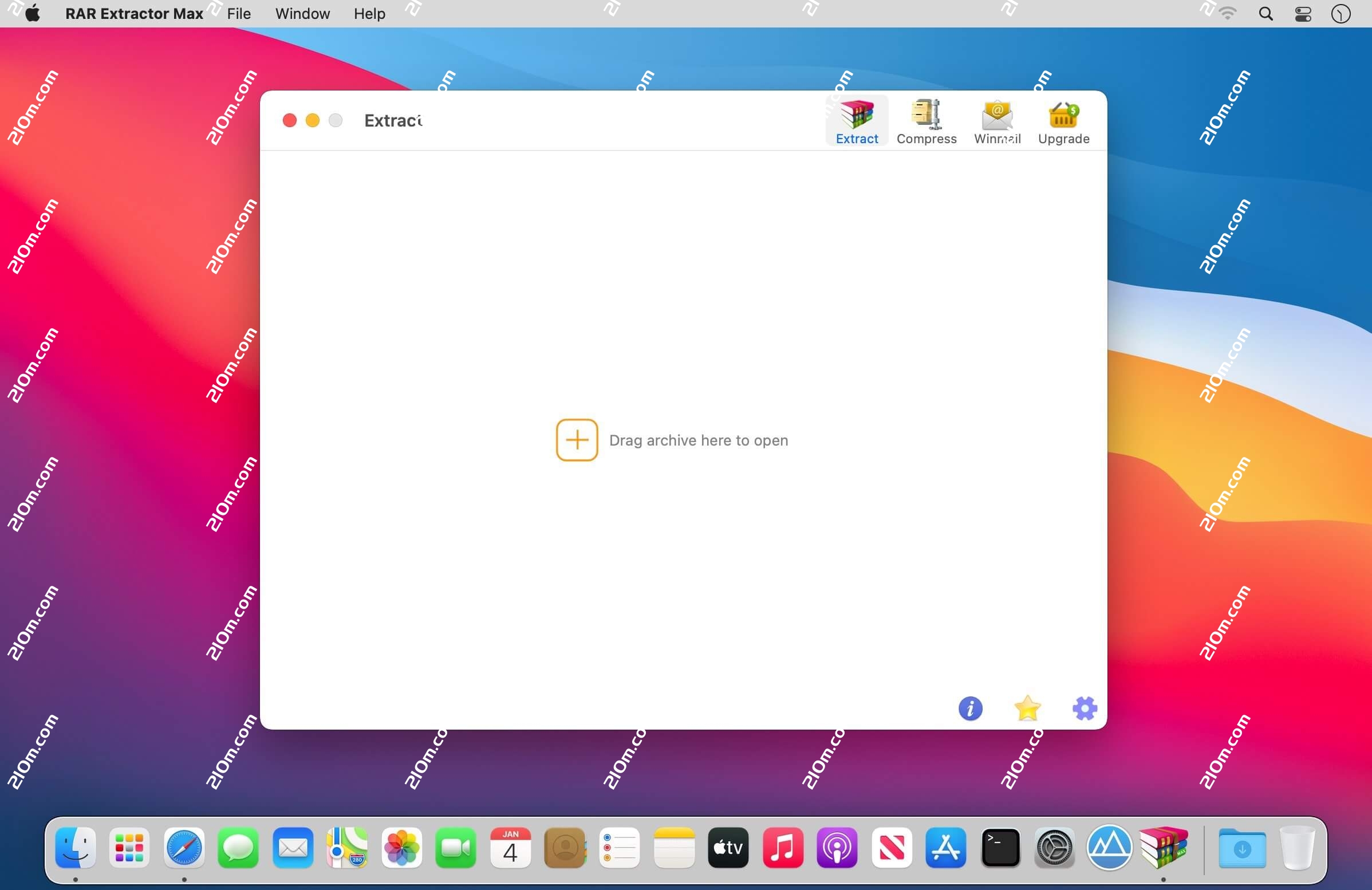 RAR Extractor Max – Unzip for Mac(mac解压缩软件)的截图