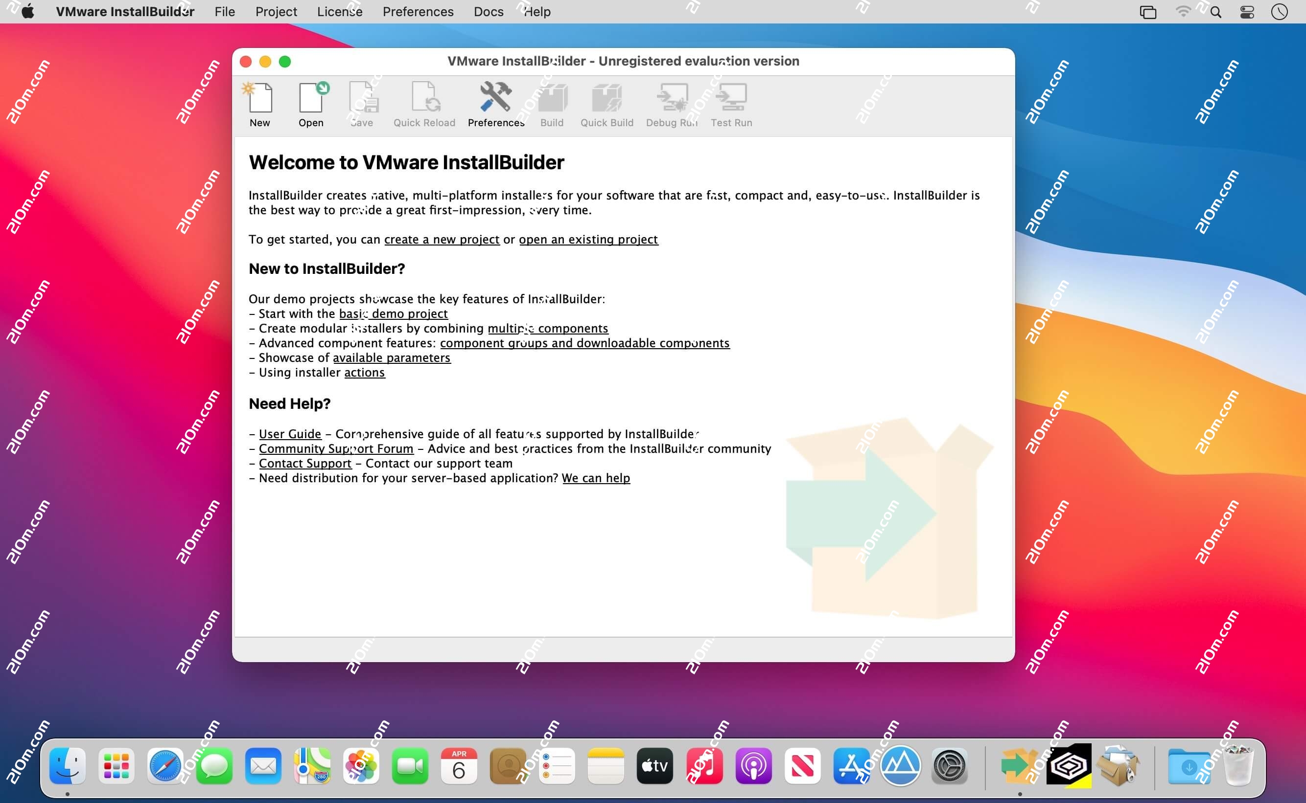 VMware InstallBuilder Enterprise Mac(系统优化更新工具)的截图