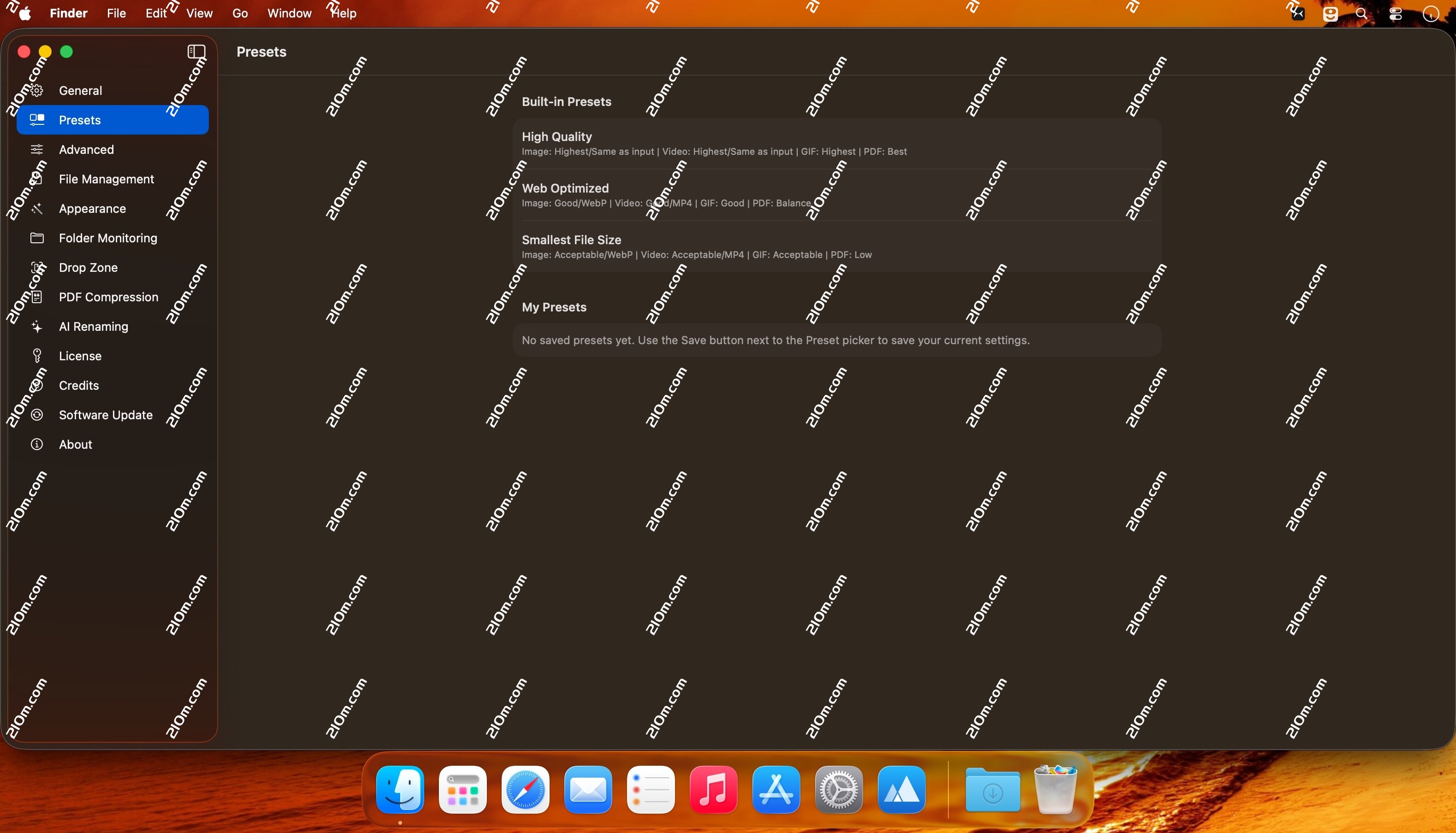 Compresto for Mac(离线视频和图像压缩软件)的截图