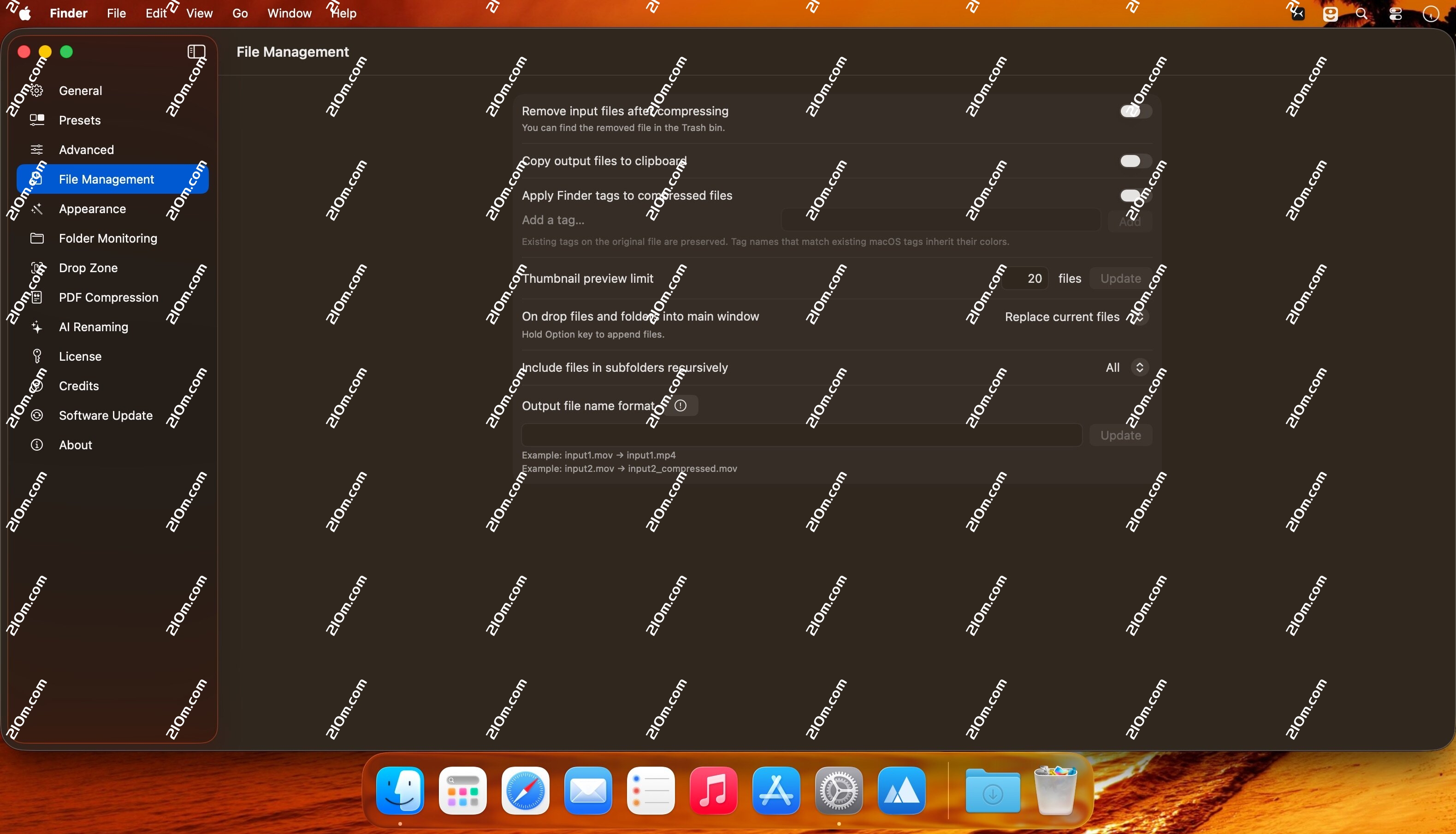 Compresto for Mac(离线视频和图像压缩软件)的截图