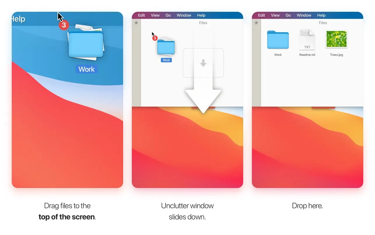 Unclutter for mac(下拉菜单隐藏工具)的截图