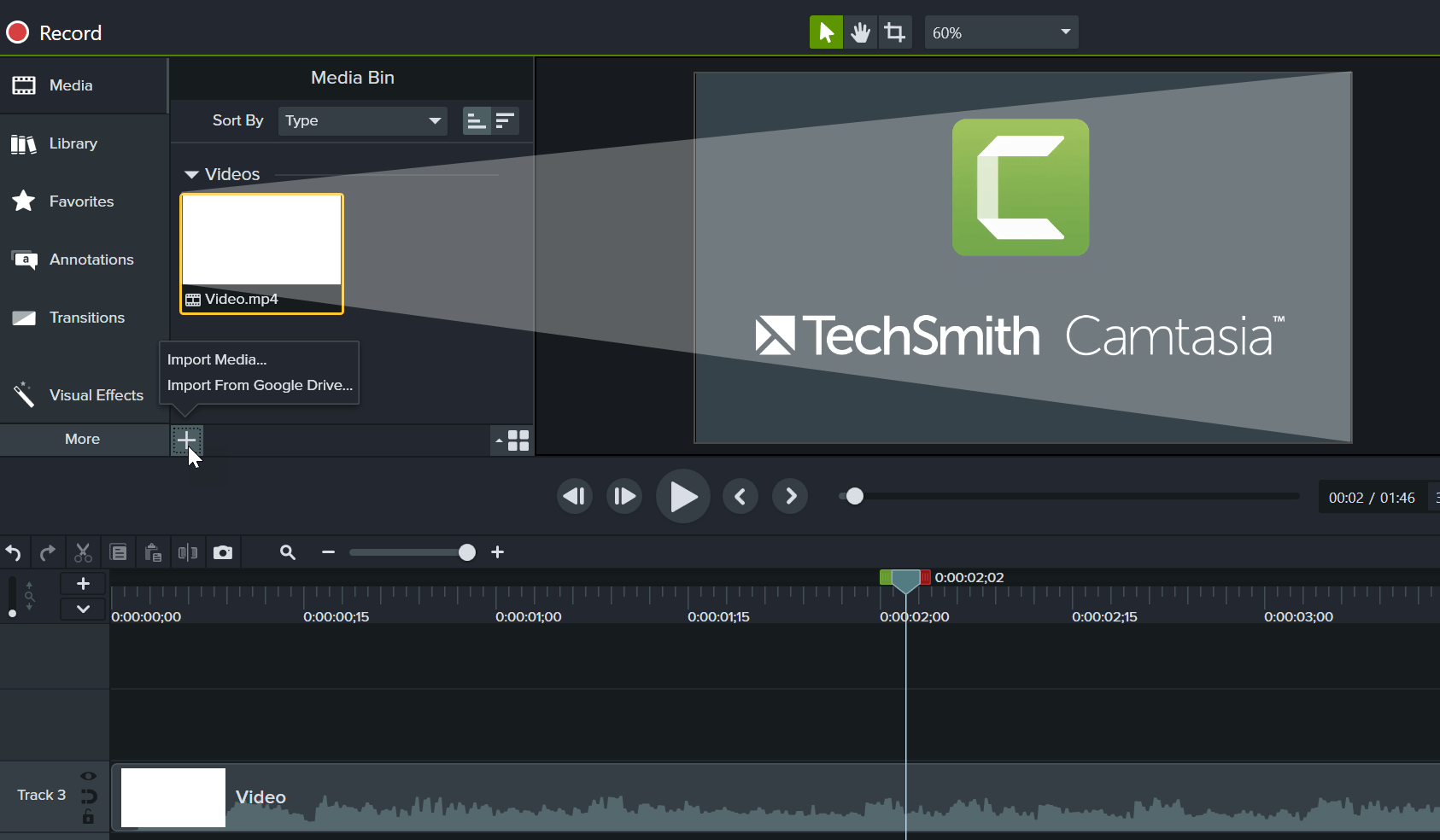 Camtasia 2026 for Mac(屏幕录制工具)的截图