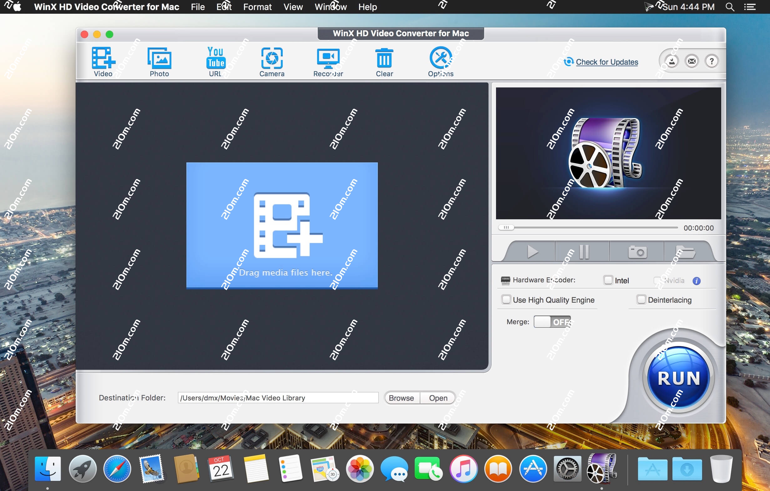 WinX HD Video Converter for Mac(高清视频转换软件)的截图