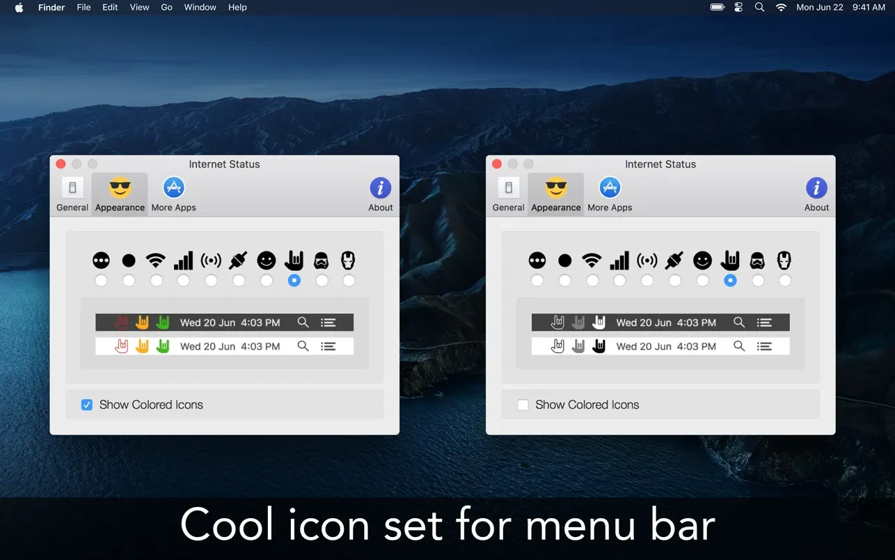 Internet Status for Mac(网络连接状态查看工具)的截图