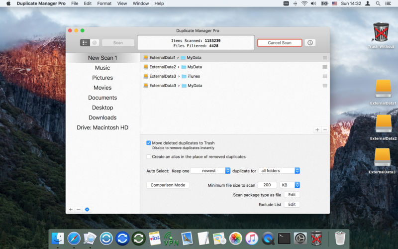 Duplicate Manager Pro for mac(重复文件查找工具)的截图