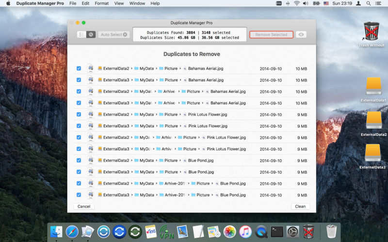Duplicate Manager Pro for mac(重复文件查找工具)的截图